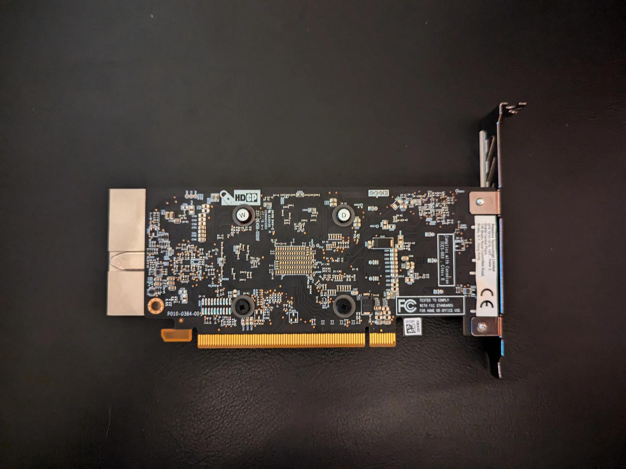 AMD RX 6400 low profile - 4gb