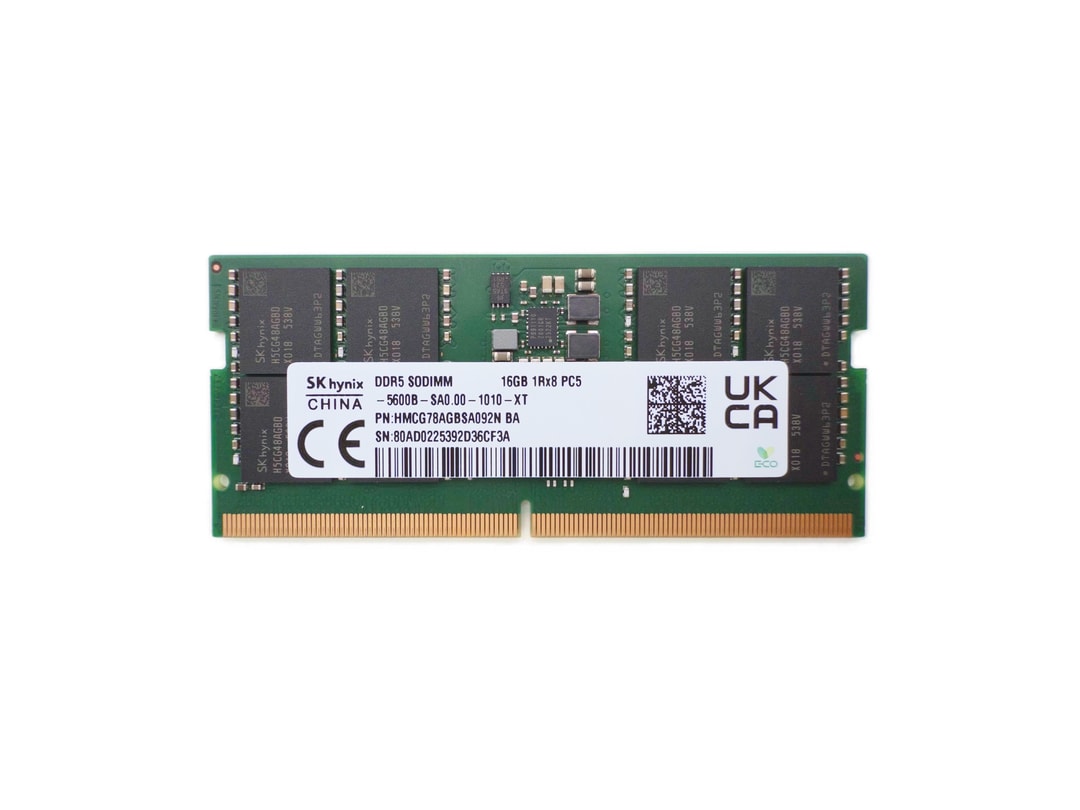 DDR5 16GB 5600MT SK Hynix SODIMM Memory Module (1Rx8 PC5-5600