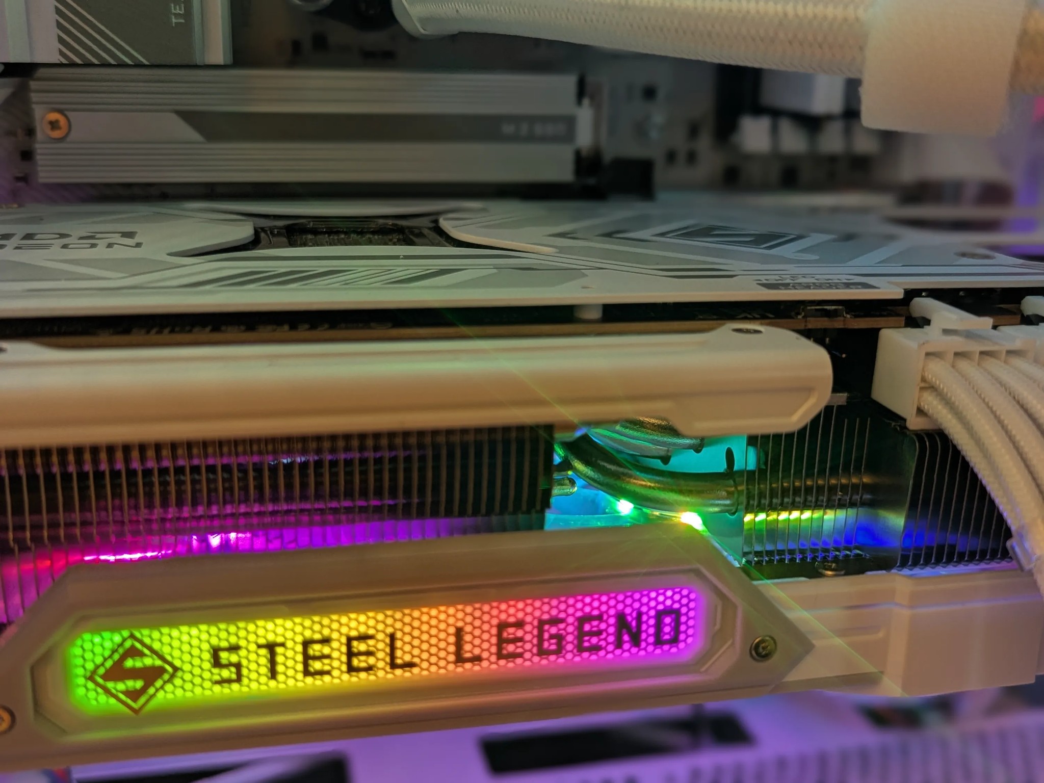 🌨️ Glacia | 9070XT | AMD 7700 | Whiteout Gaming Rig | 32GB DDR5 | 2TB NVMe