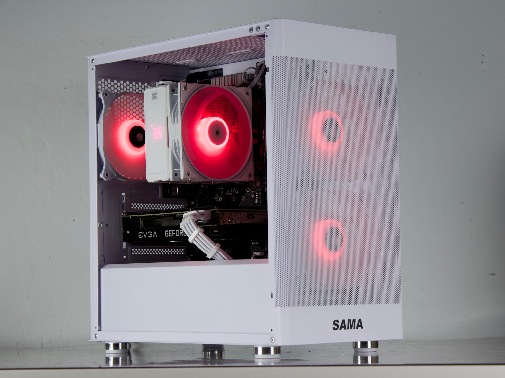 🤍🩵 RTX 3060/ Ryzen 5500 / 16GB / 1TB Gaming PC 🩵🤍- ARGB, WiFi, BlueTooth