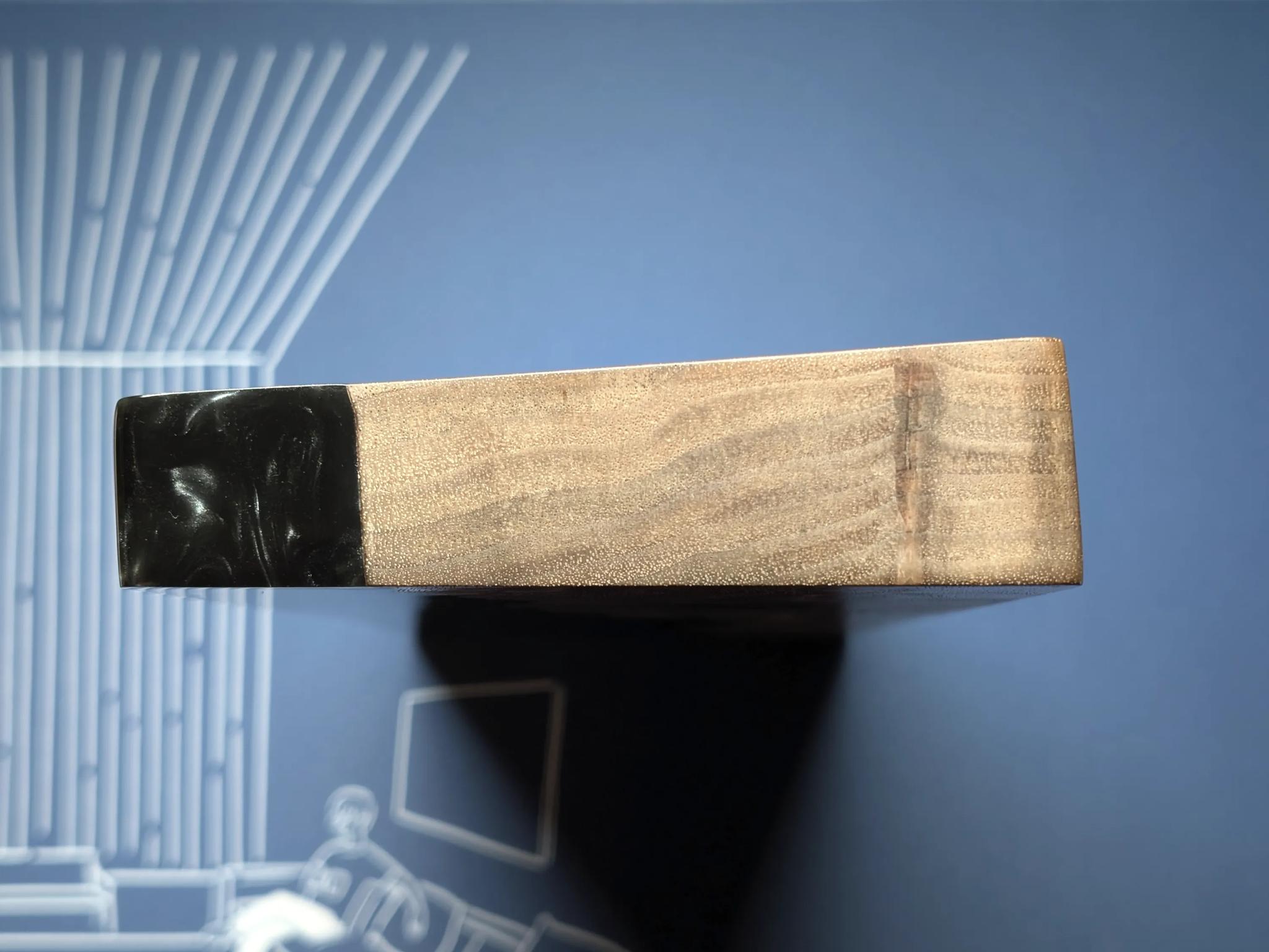 Artisan Walnut Wood Black Resin 65% Keyboard Case & Wrist Rest + DZ65 RGB V3 PCB