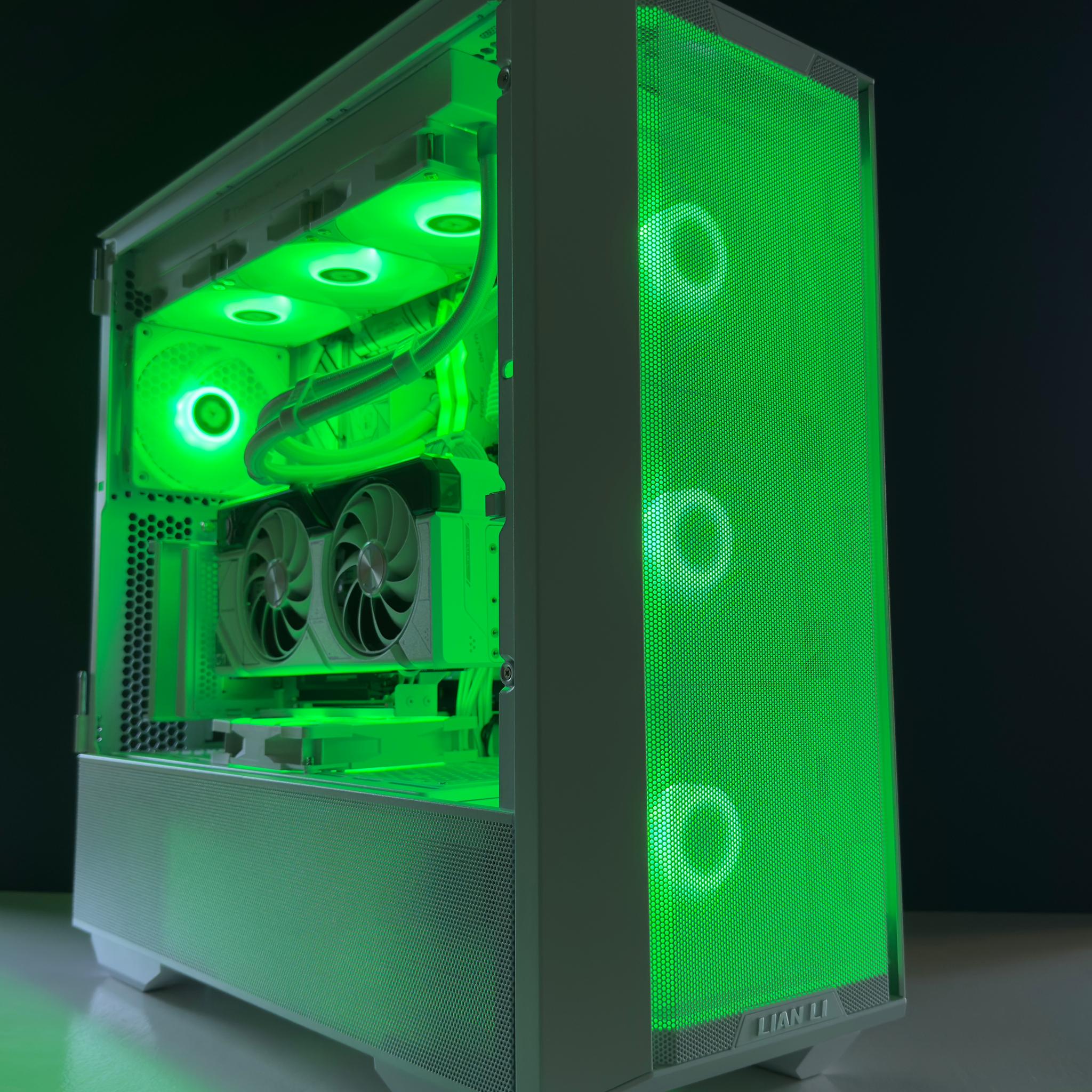 ❄️🤍Fresh Snow🤍❄️🤍RTX Streaming/Gaming PC⚪ RTX 4070 Super 12GB⚪AMD Ryzen 7 7800X3D⚪32GB DDR5⚪2TB NVME