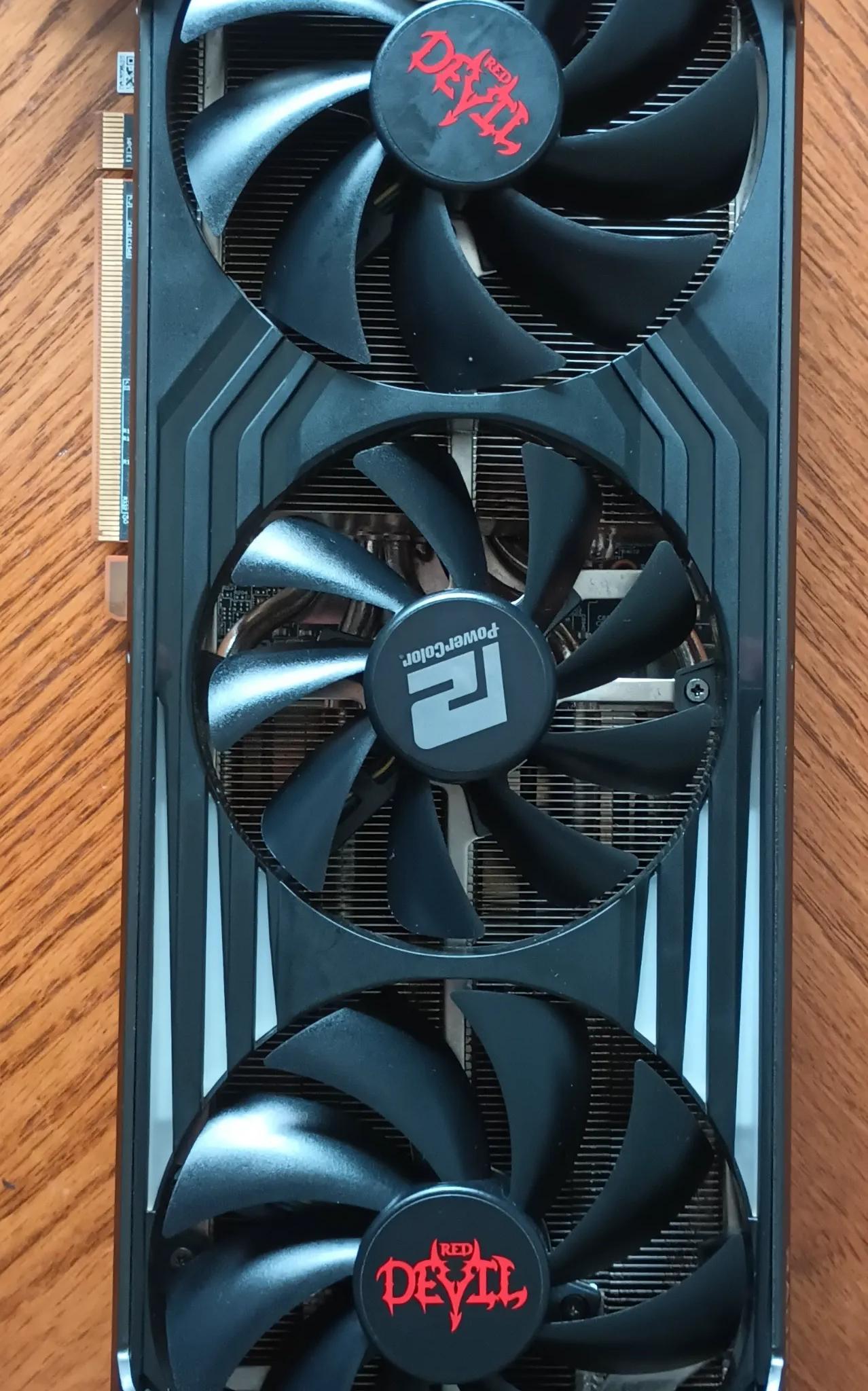 Powercolor AMD Radeon RX 6950 XT Red Devil 16GB (ptm pad, gelid thermal pads)