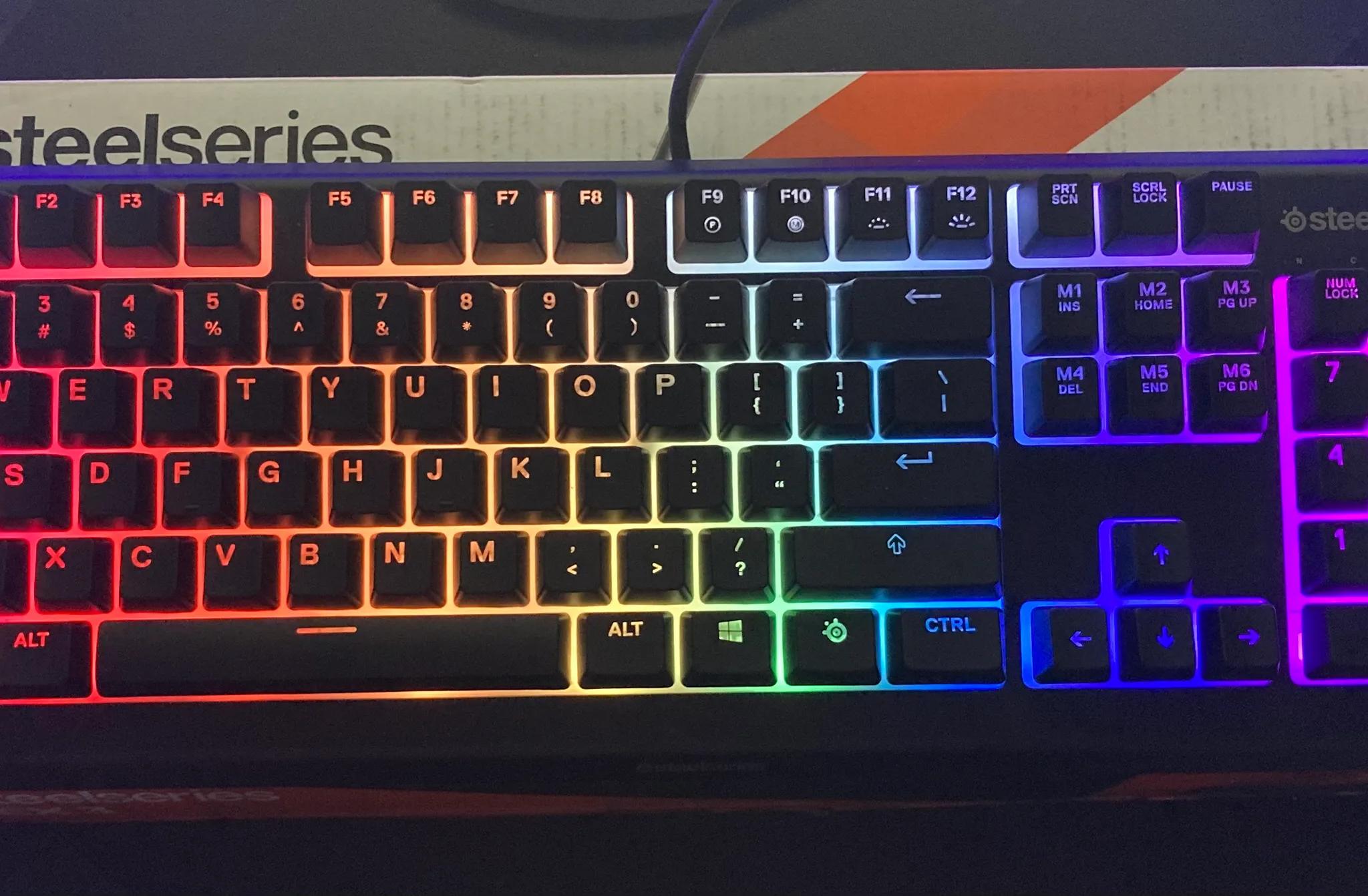 CHEAP!! SteelSeries Apex 3 Rgb Gaming Keyboard