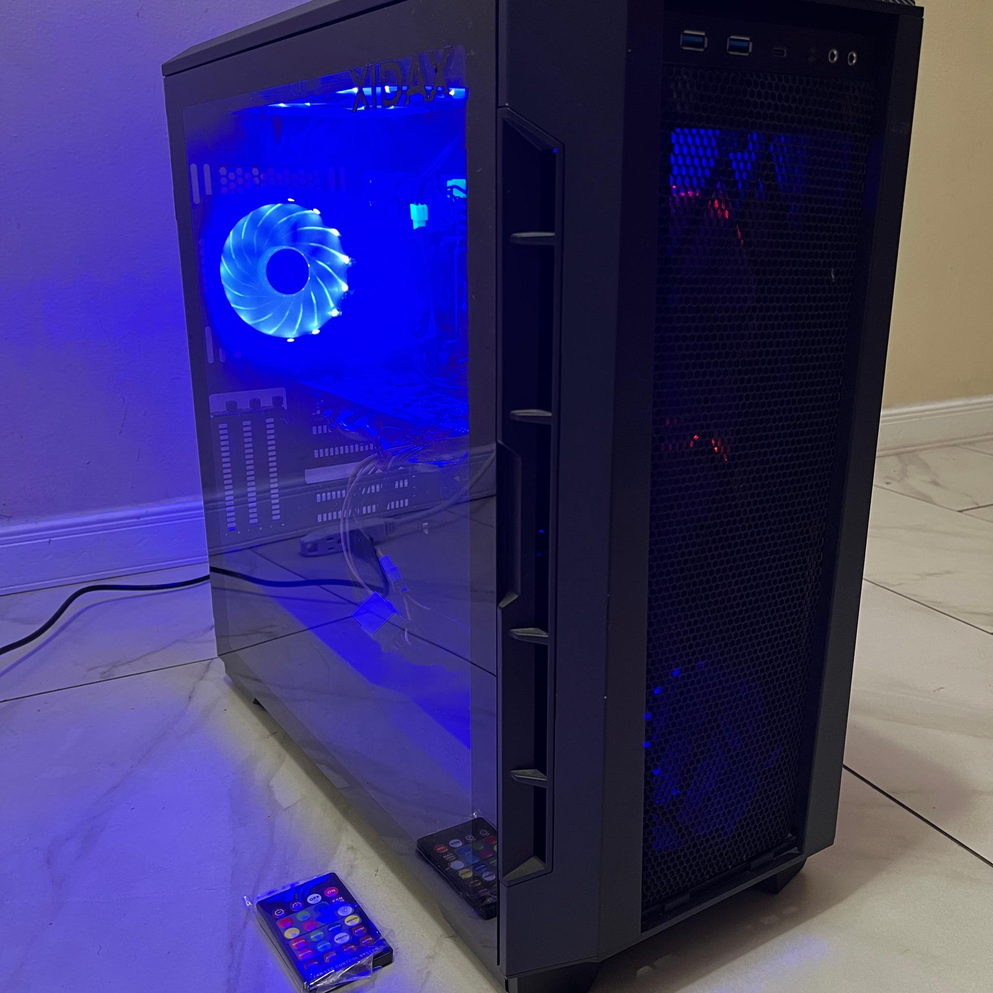 🟢🔥 Budget Gaming PC - Intel i5-4570, GTX 970, 1.2 TB Storage, 12 GB RAM w/ RGB Case & Remote 🟢🖥️