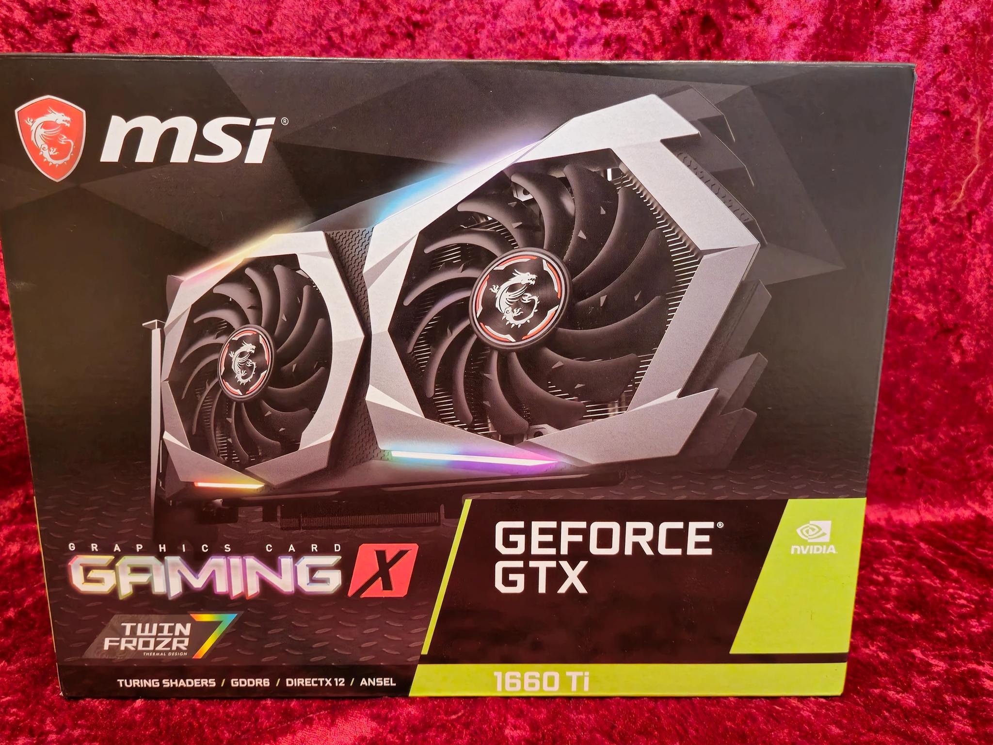 MSI GTX 1660TI Twin Frozr7