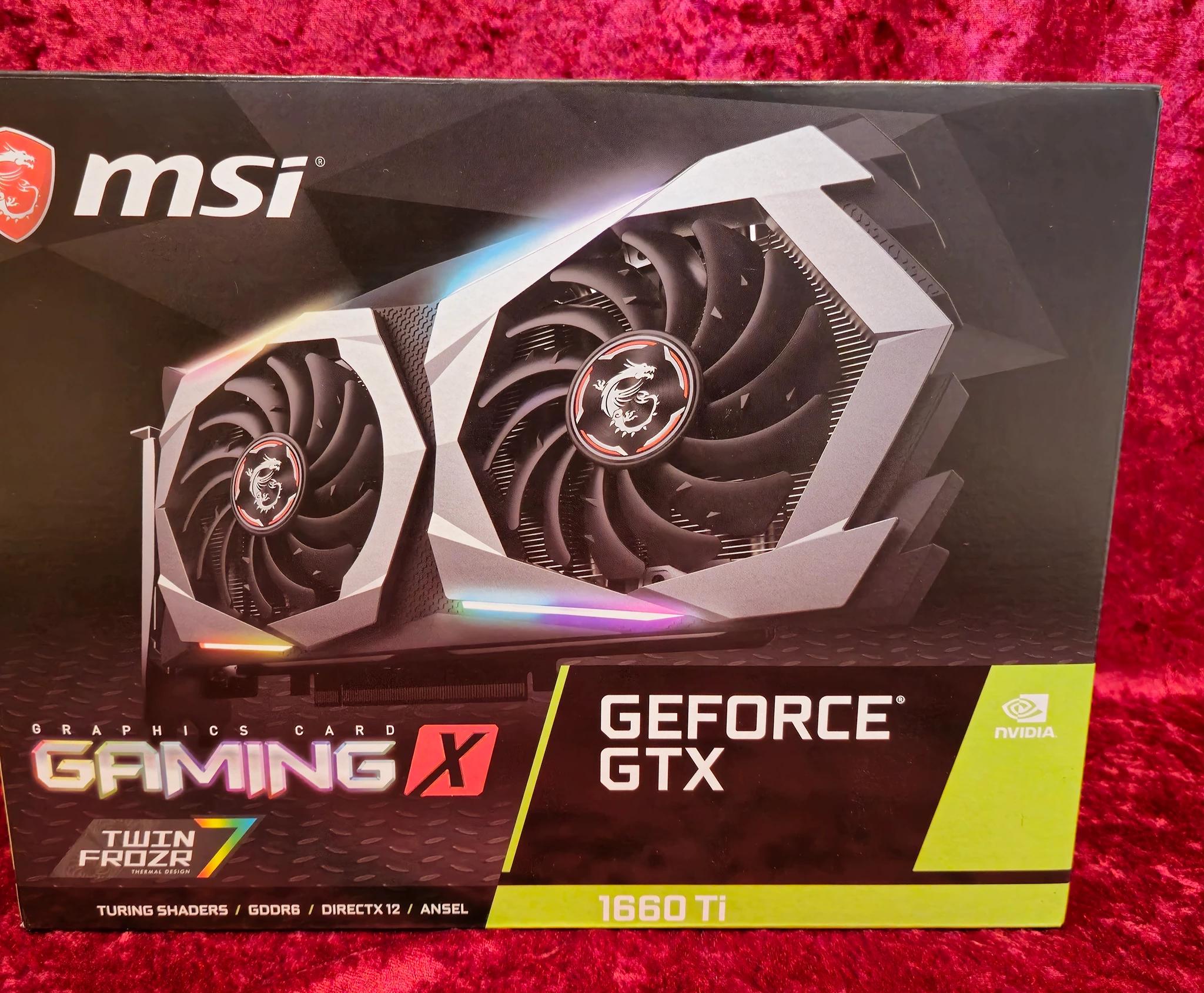 MSI GTX 1660TI Twin Frozr7
