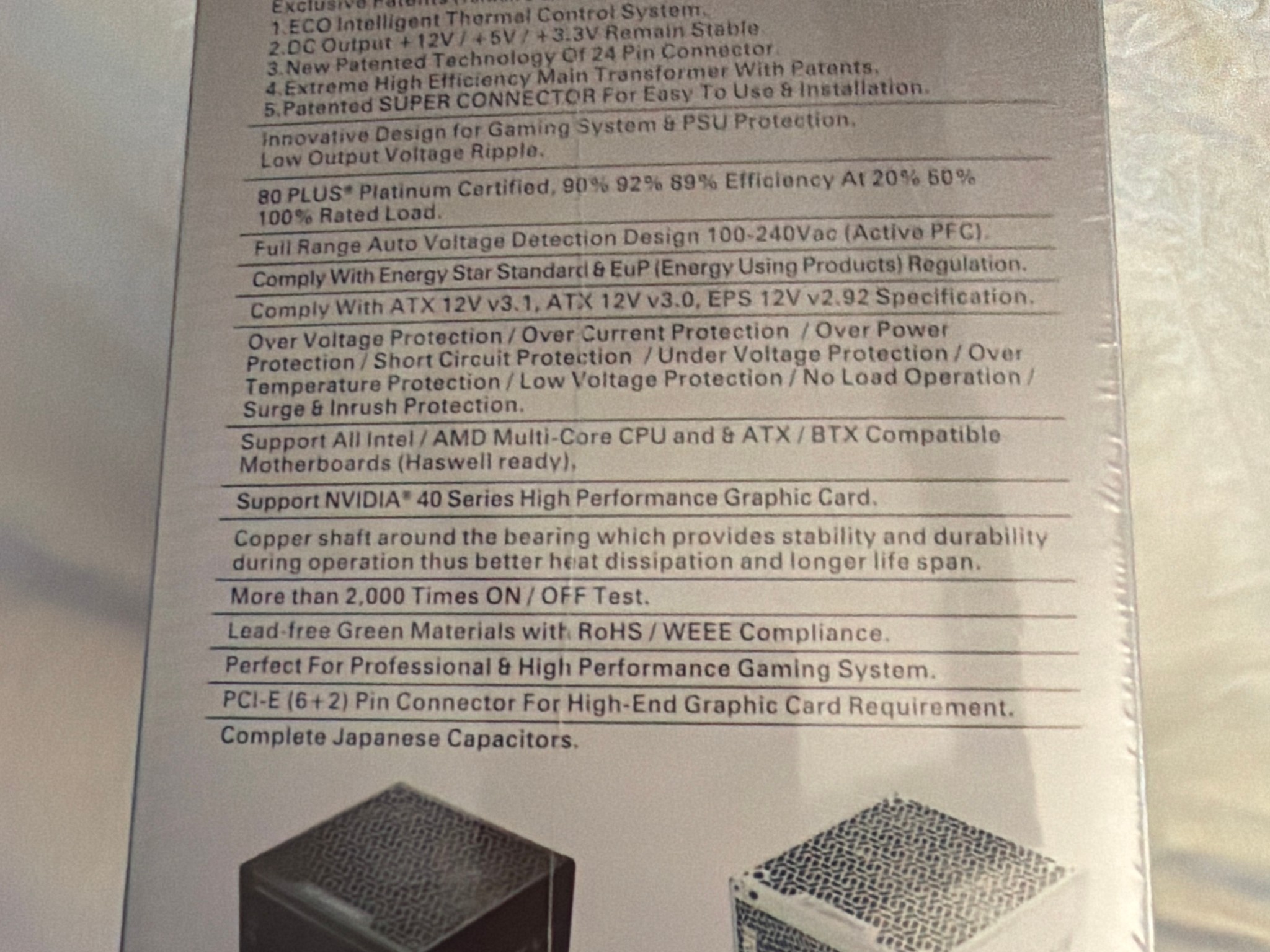 FLAGSHIP Super Flower Leadex VII Pro 1200W Platinum White | ATX 3.1 PCI-e 5.1 | RTX 5090+ READY