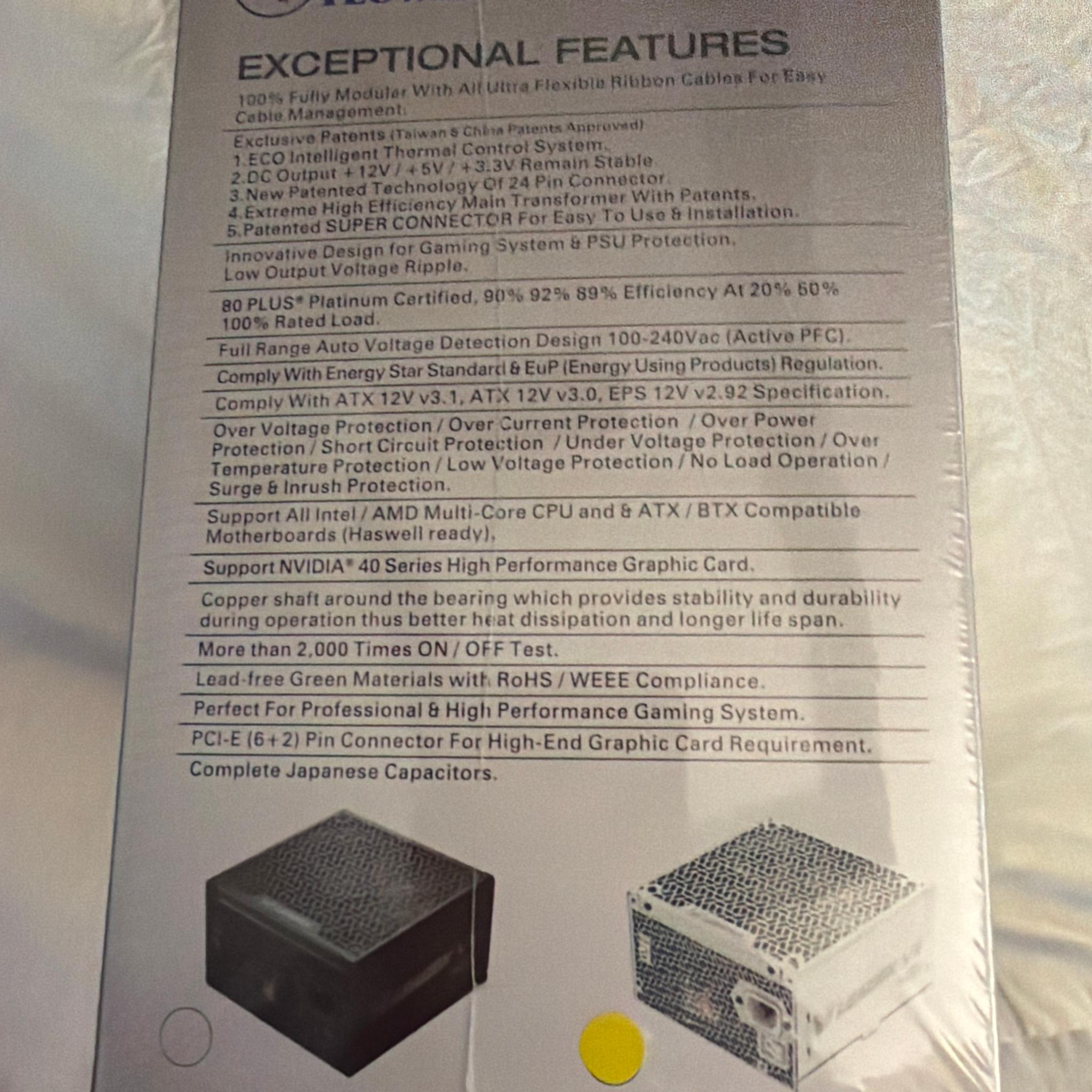 FLAGSHIP Super Flower Leadex VII Pro 1200W Platinum White | ATX 3.1 PCI-e 5.1 | RTX 5090+ READY