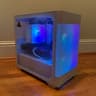 RX 9060XT R7 5800XT WHITE RGB GAMING PC 32GB 1TB SSD WiFi 6 WINDOWS 10/11