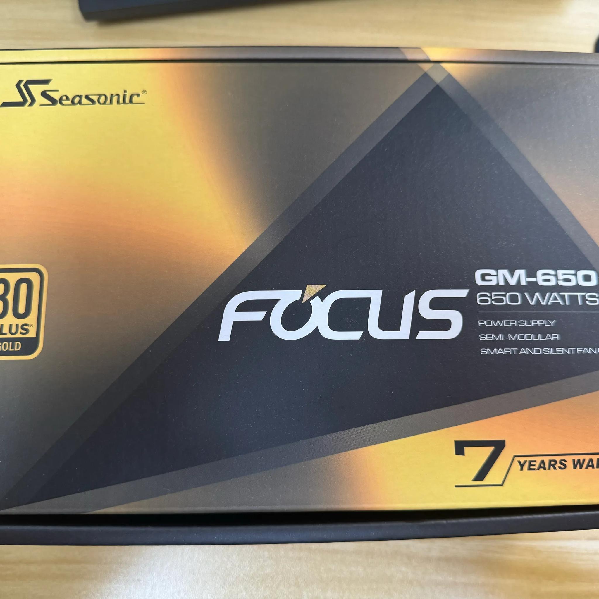 PSU - Seasonic FOCUS GM-650 SEMI-MODULAR