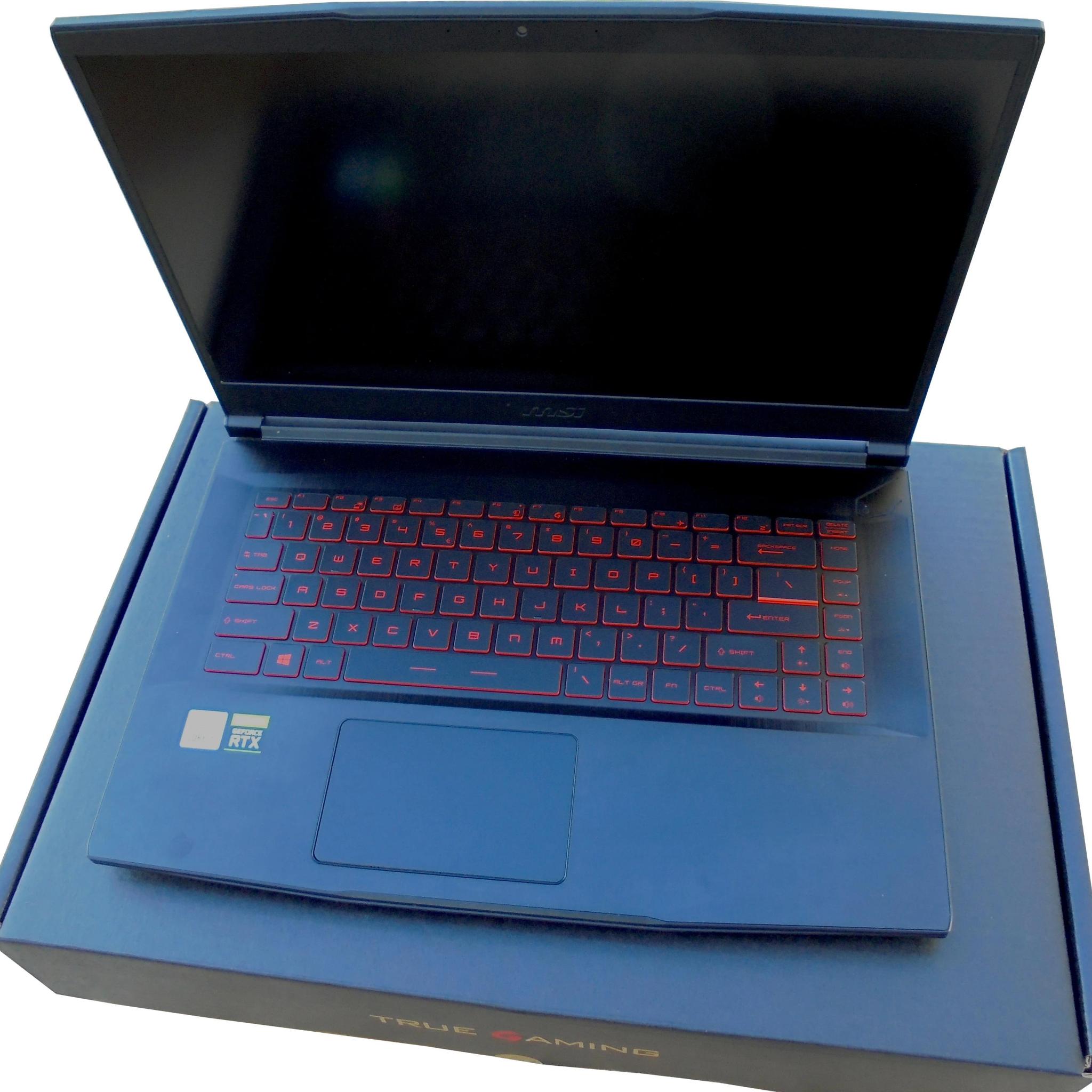 MSI GF65 15.6" RTX 3060 i5-10500H 8GB DDR4 512GB NVME SSD 144Hz Display Laptop
