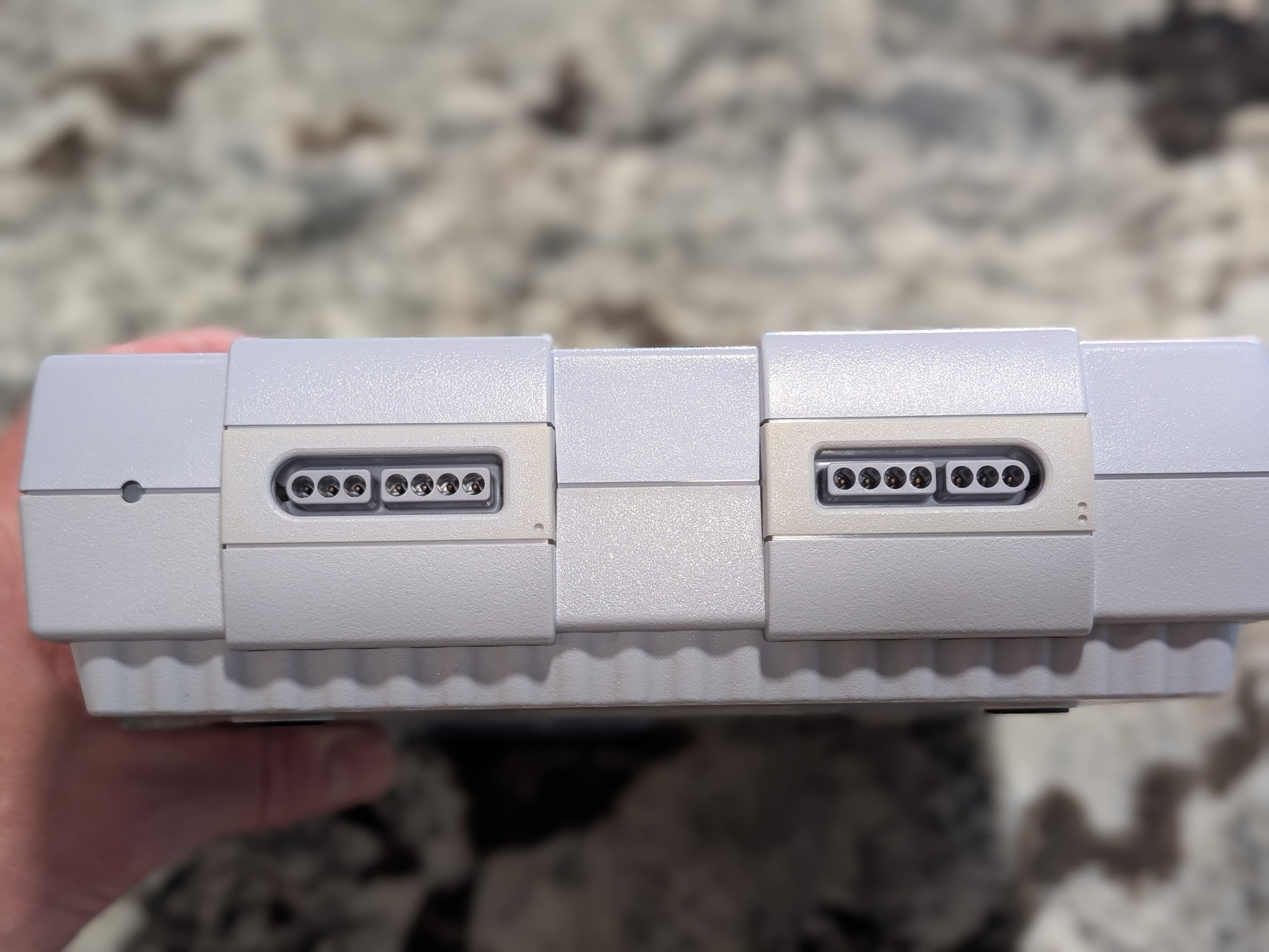 Super Nintendo SNES 1CHIP-01 Console, SMW Game, Controller, OEM AC/AV Bundle