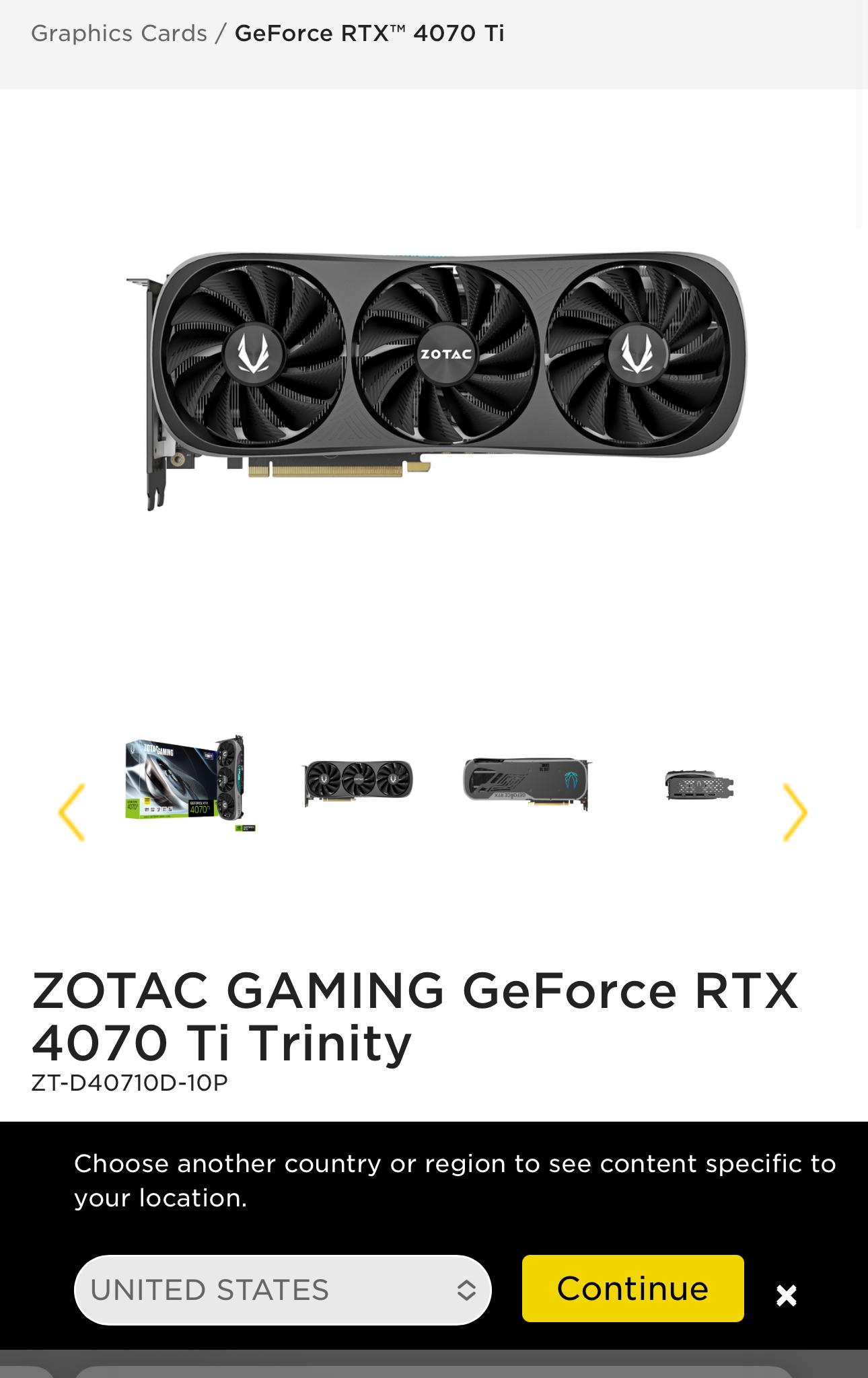 Zotac 4070 ti