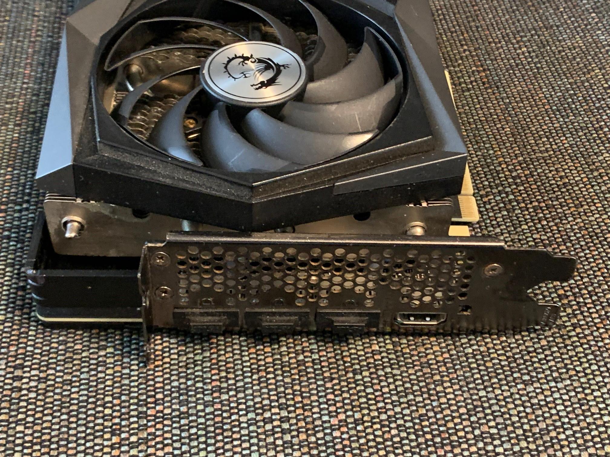 MSI GeForce RTX 3070 GAMING X TRIO 8GB GDDR6 Graphics Card - Used