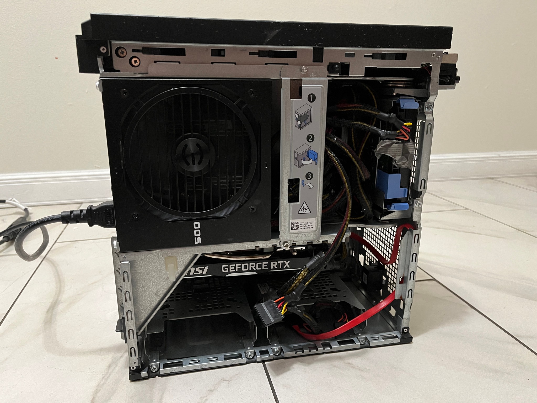 NVIDIA RTX 2070, Intel i5-8500, 16GB RAM,3.2TB Storage- Dell Gaming PC w/Wi-Fi & BT(Missing F Plate)