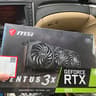 MSI Ventus 3x RTX 3070 like new