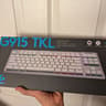 BNIB Logitech G915 TKL Wireless Gaming Keyboard, GL Tactile Switches, White
