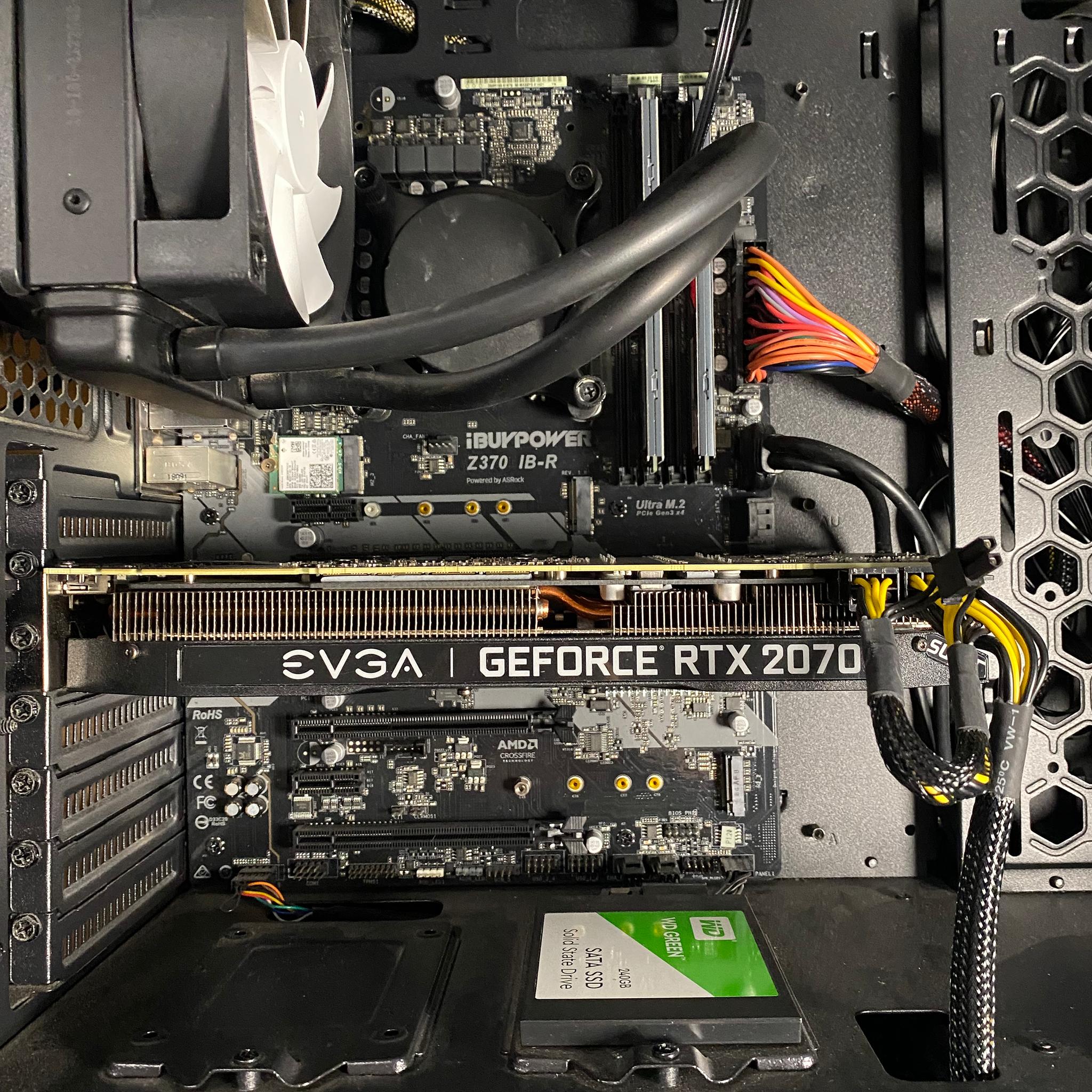 RTX 2070 SUPER I7-9700k  32gb RAM IBUYPOWER GAMING PC WINDOWS 11