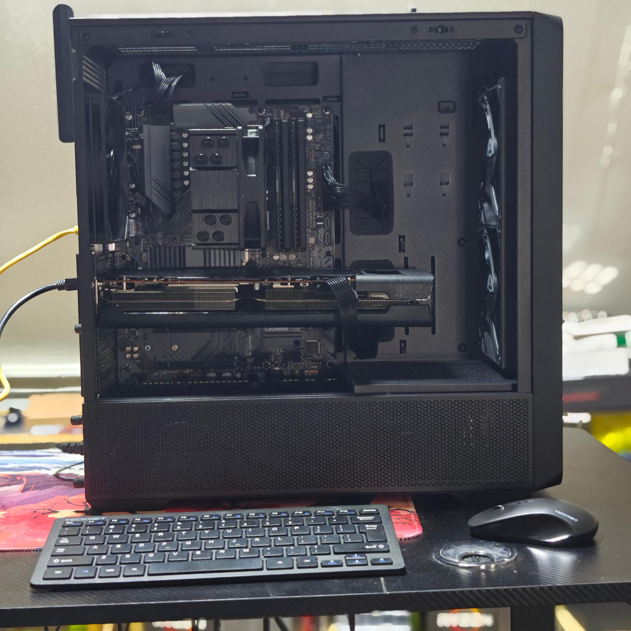 BLACKED OUT SLEEPER BUILD|1080P/1440P OKINOS FULL ATX GAMING PC