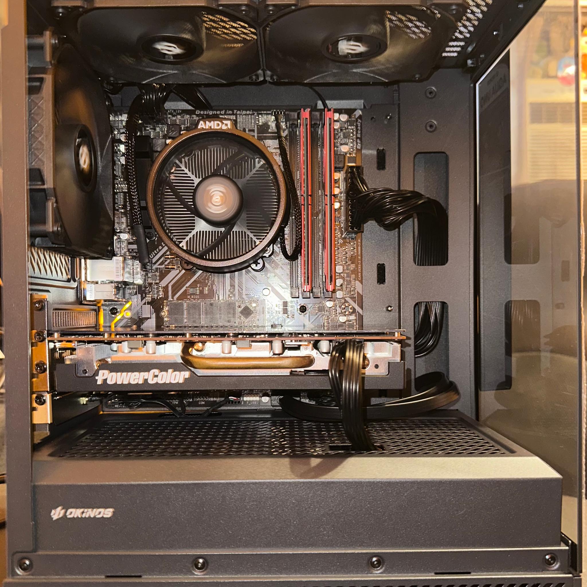 Gaming PC - Ryzen 2600X / RX 5600XT / 16GB RAM / 512GB / Wi-Fi