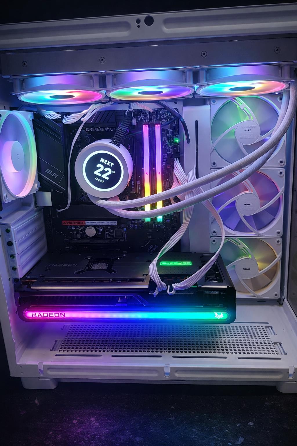 Custom Gaming PC | Streaming Setup | Ryzen 7 7800X3D, Nitro Sapphire+ 7800xt, 32GB, 2TB –High FPS