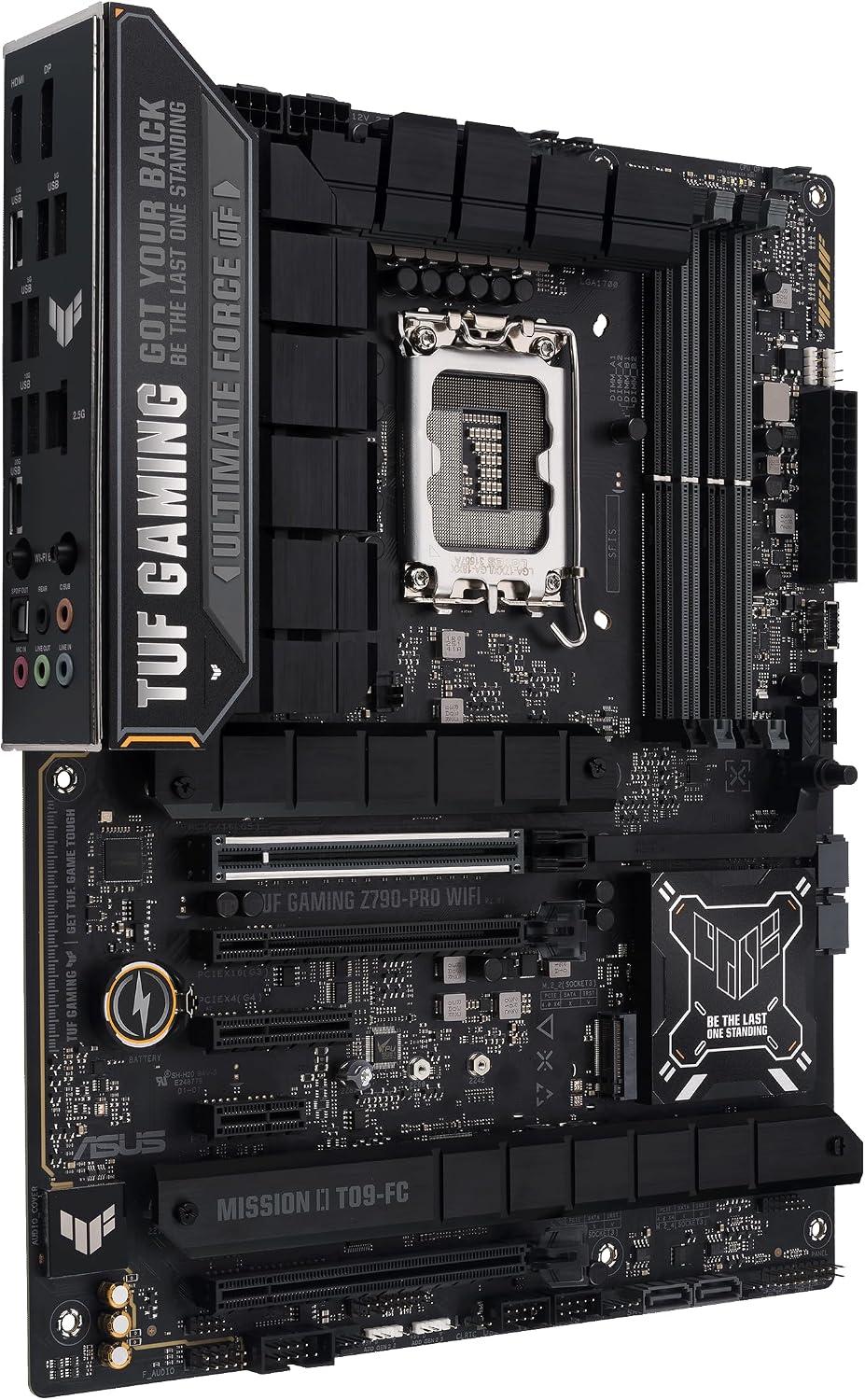 ASUS TUF Gaming Z790-PRO WIFI Intel Z790 LGA 1700 ATX DDR5 Gaming Motherboard