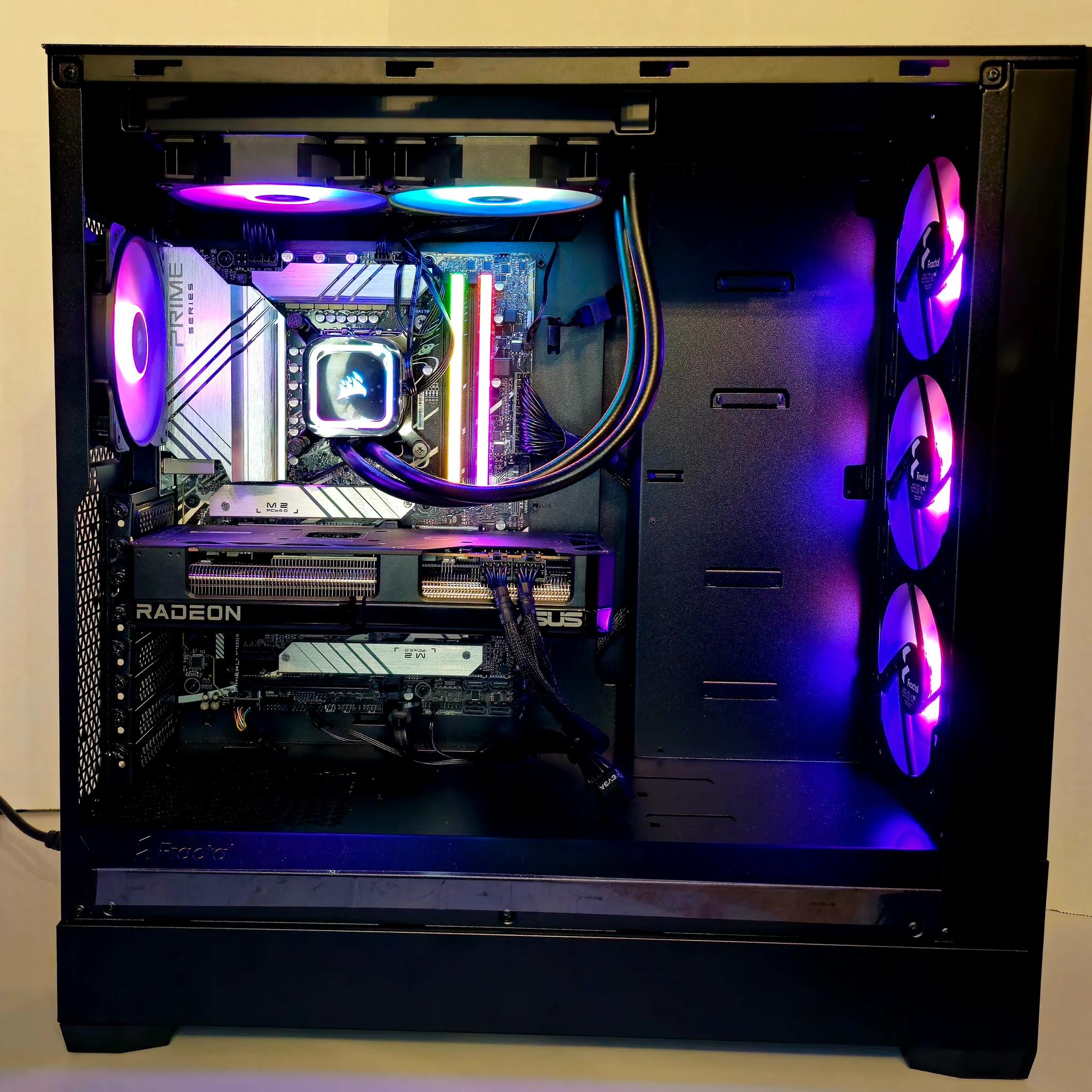 Brand New Mid Tier PC. 13600k & 7800XT