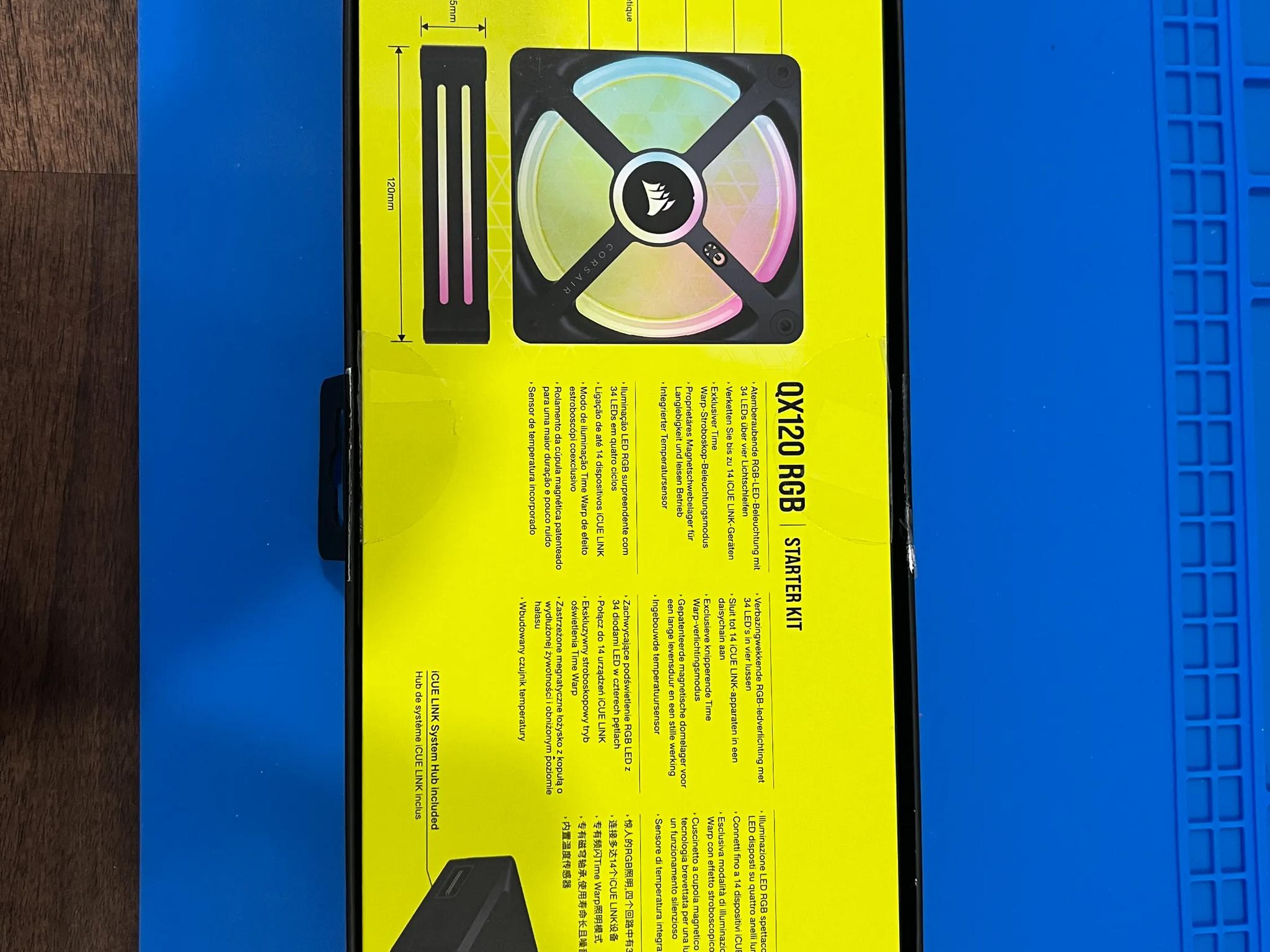 Corsair iCUE LINK QX120 RGB Starter Kit