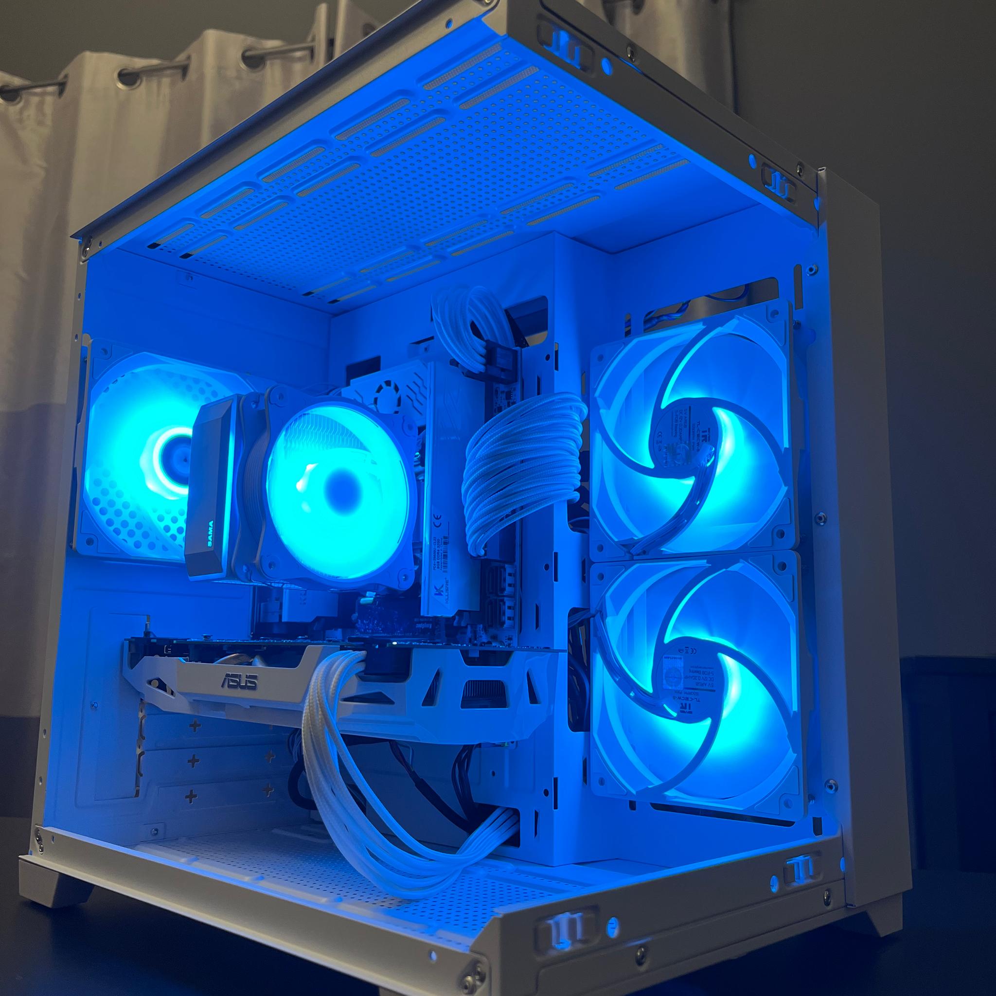 ALL WHITE GAMING PC | GTX 1070 | I7 5930K EQUIVALENT | 16GB DDR4 | 500GB NVME