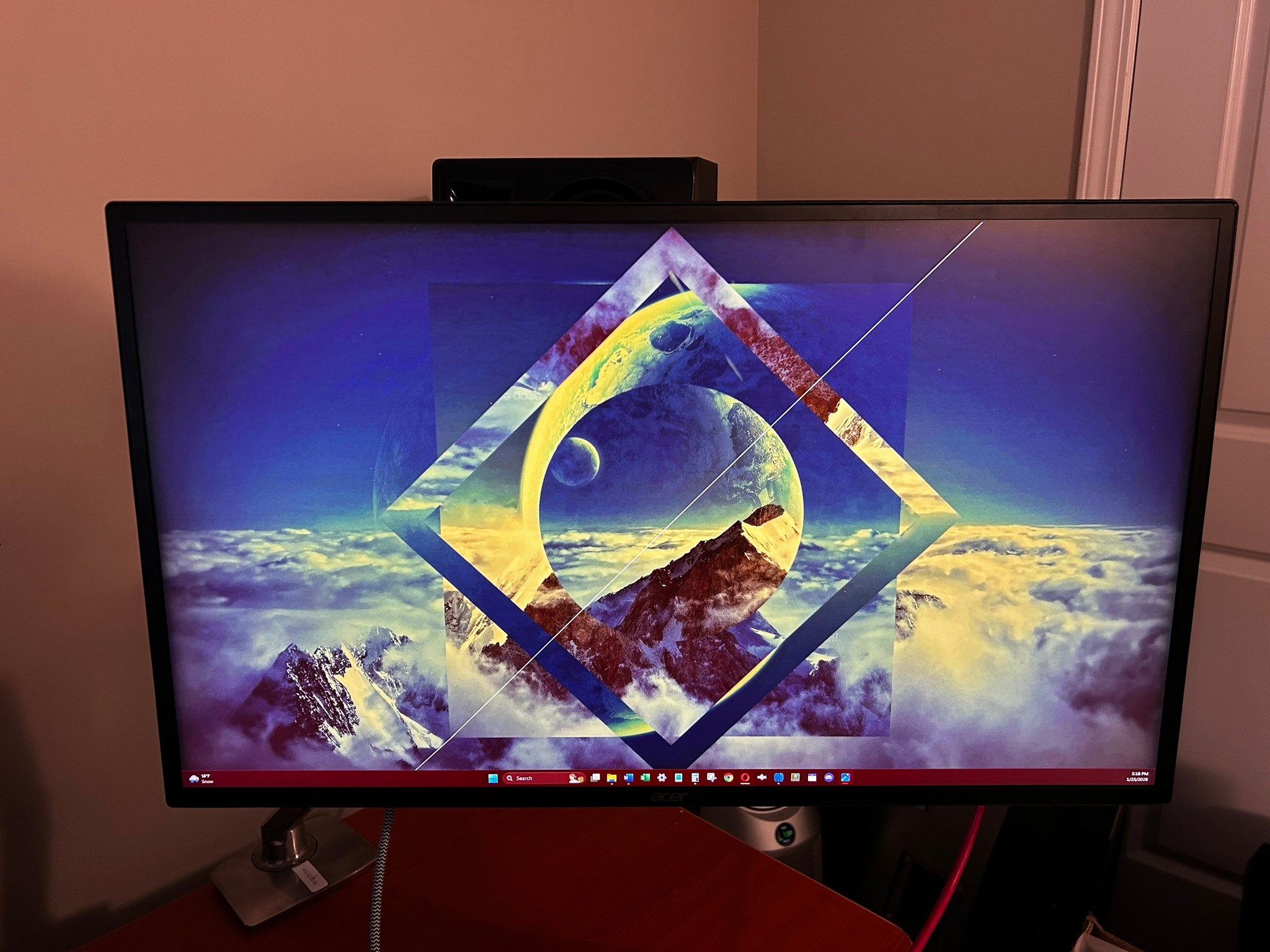 Acer 32" 2K WQHD (2560 x 1440) LED Monitor (EB321HQU Cbidpx) (See Description)