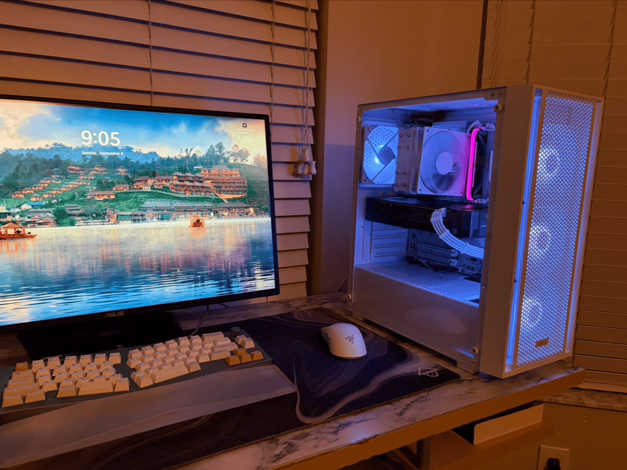 GeForce RTX 4070 Custom Gaming PC – Ryzen 7 9700X, 32GB DDR5, 2TB NVMe SSD