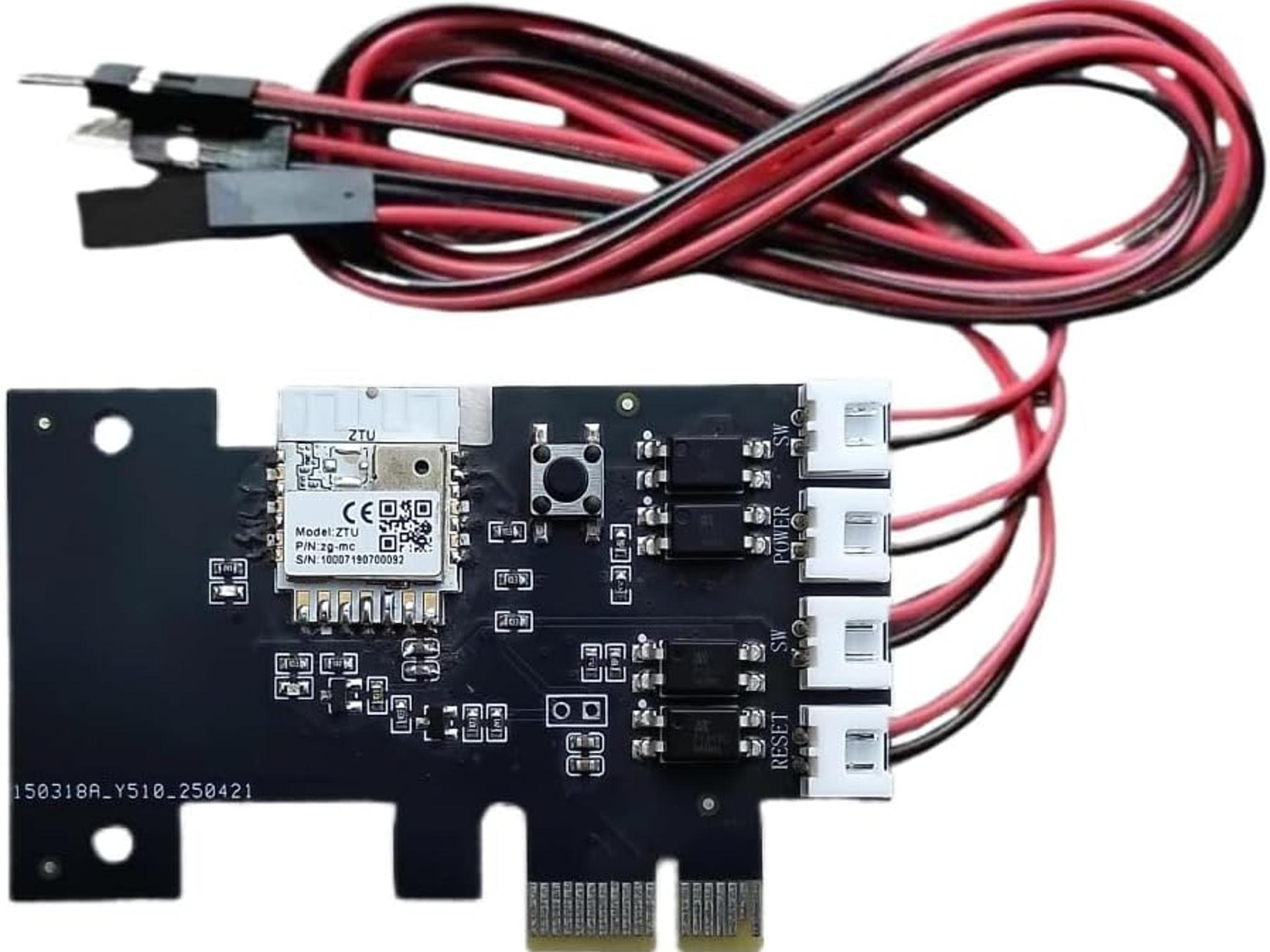 LETLINK Desktop Computer Remote Startup Card Automatic on/Off Sharing Control (WiFi Startup Card)