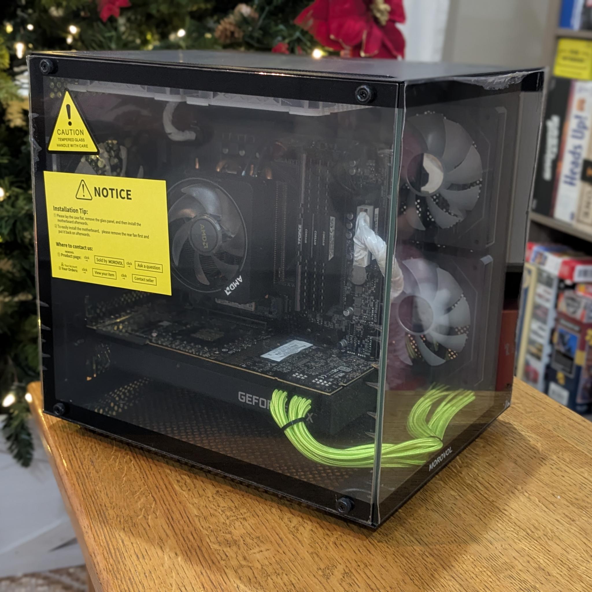 Budget Streaming PC | 180 Day Warranty | Ryzen 5 5500, RTX 2080 SUPER, 32GB RAM, 512GB NVME