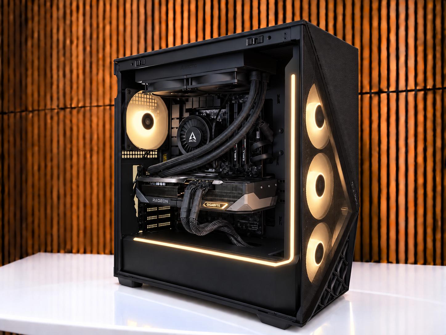 4K Gaming PC | 9800X3D | RX 9070XT 16GB | 32GB DDR5 | 2TB NVME | Windows 11 | Wifi