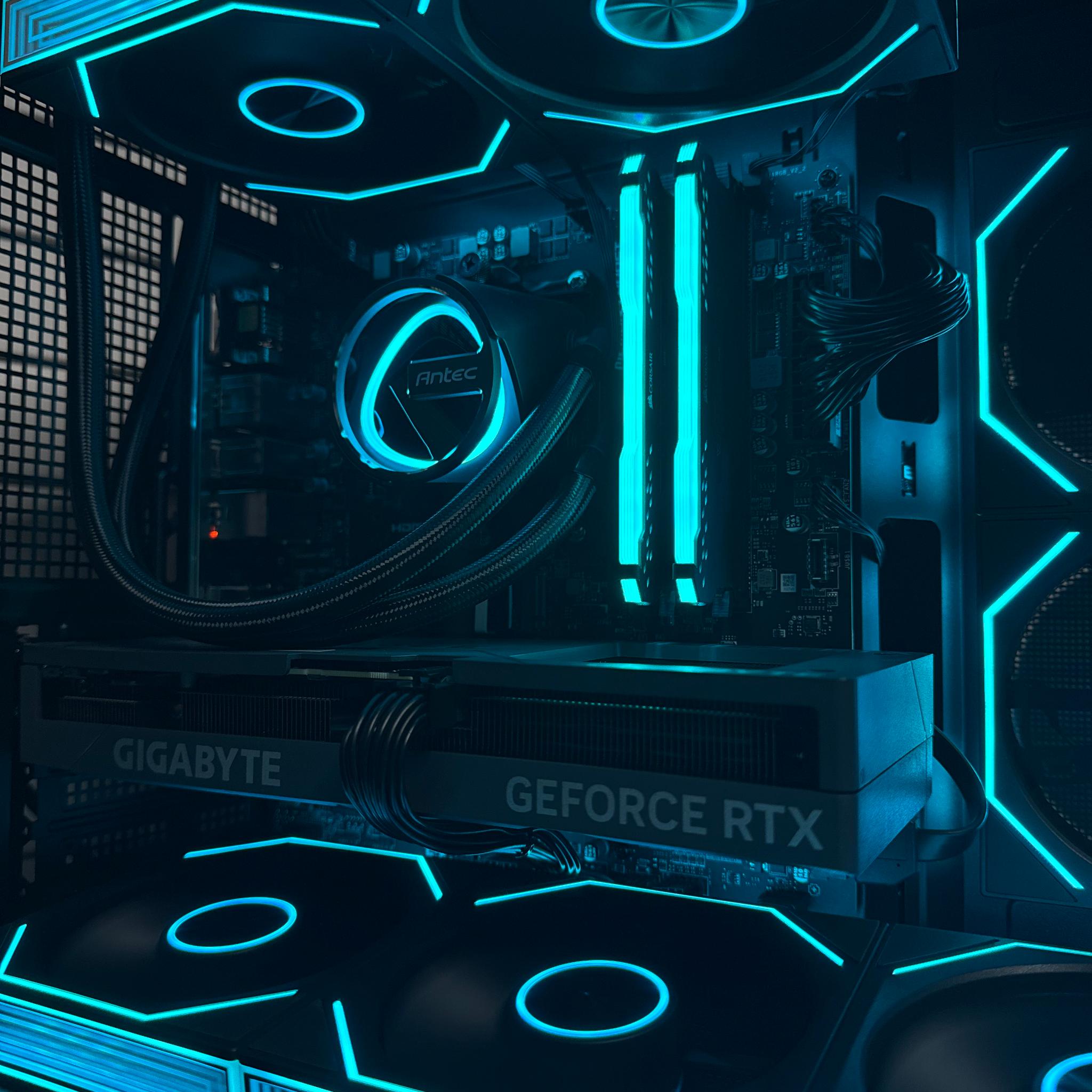 E-Sports Ready Gaming PC | RTX 4060 Ti + Ryzen 5 5600X | 1TB M.2 NVMe | 500+ FPS Fortnite
