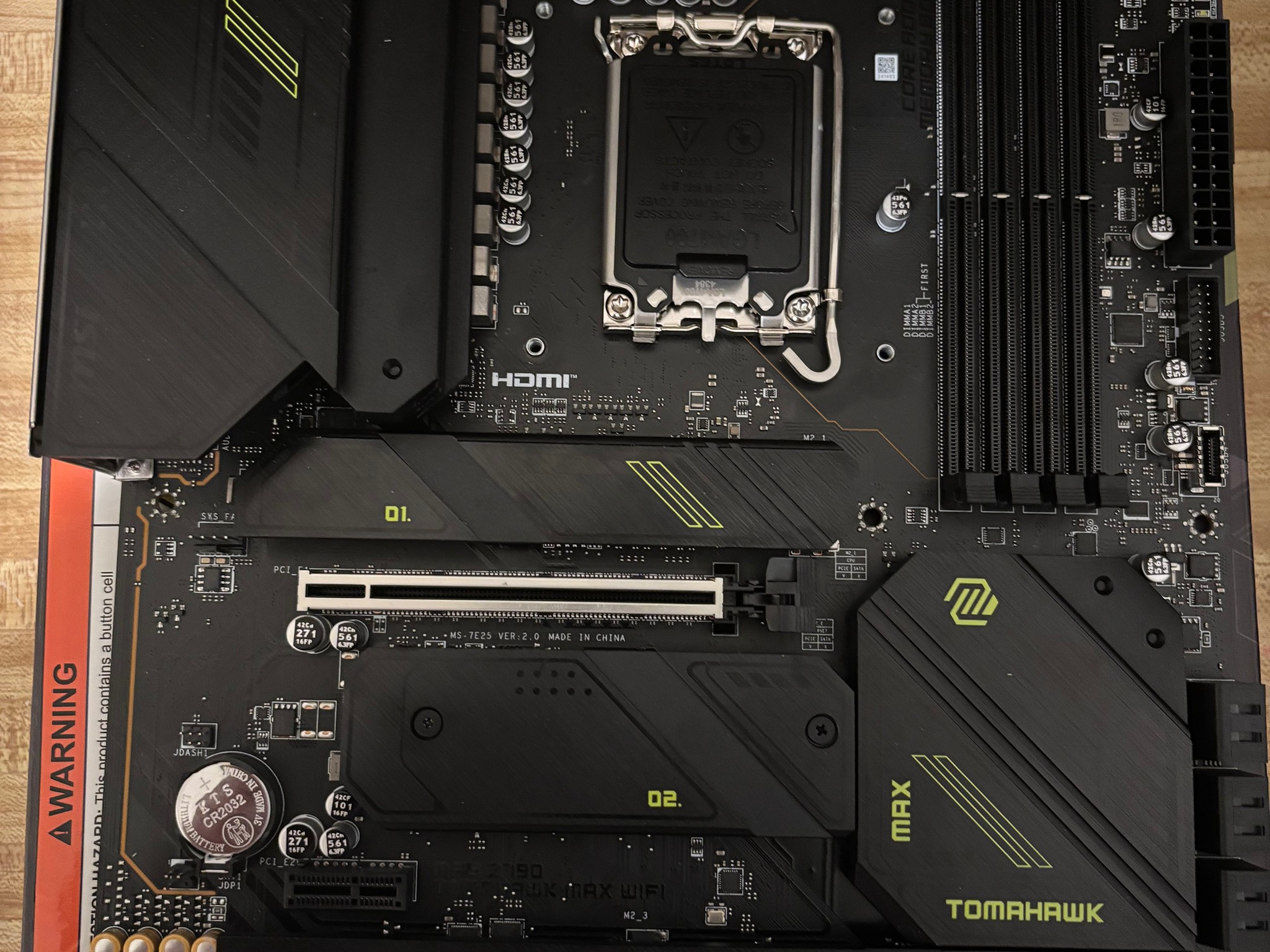 Z790 msi mag tomahawk max WiFi
