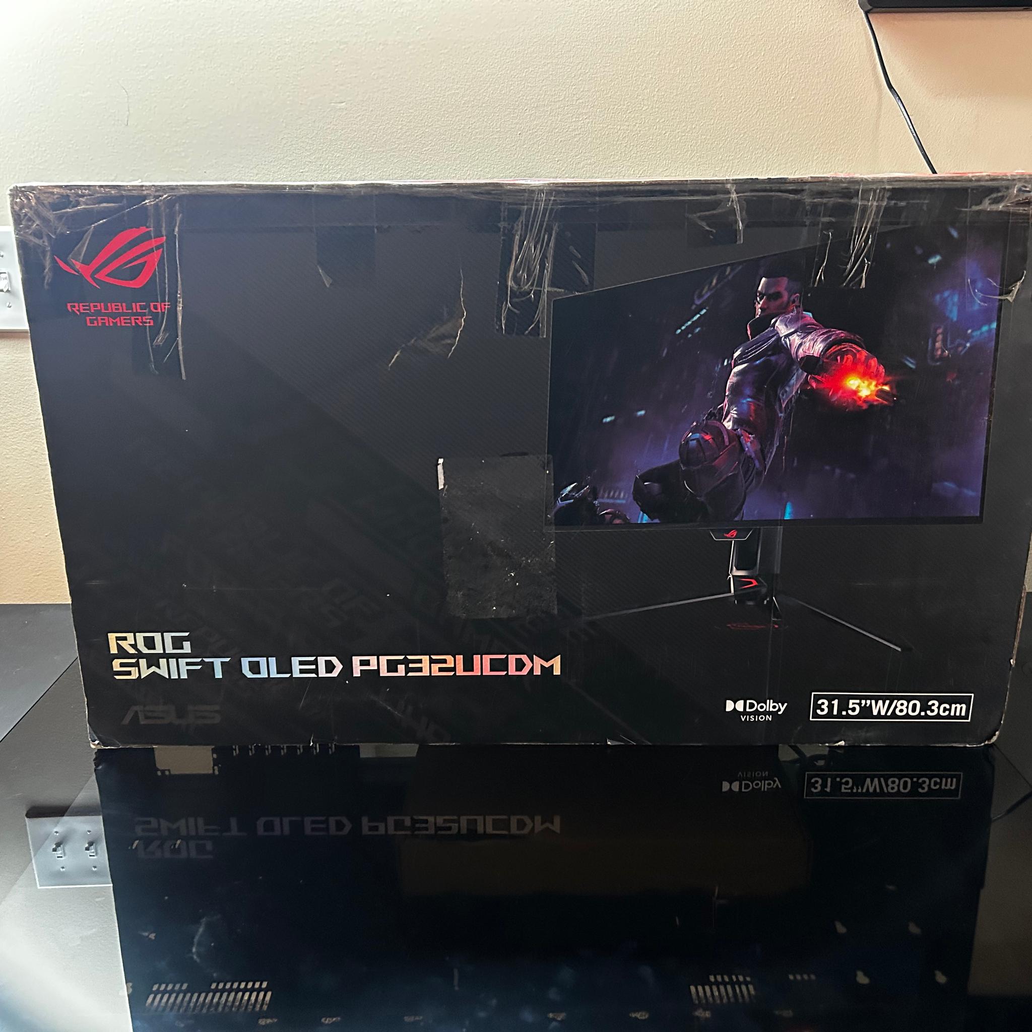 NEW ASUS ROG OLED PG32UCDM 32" 4K OLED (3840 x 2160) 240Hz Gaming Monitor