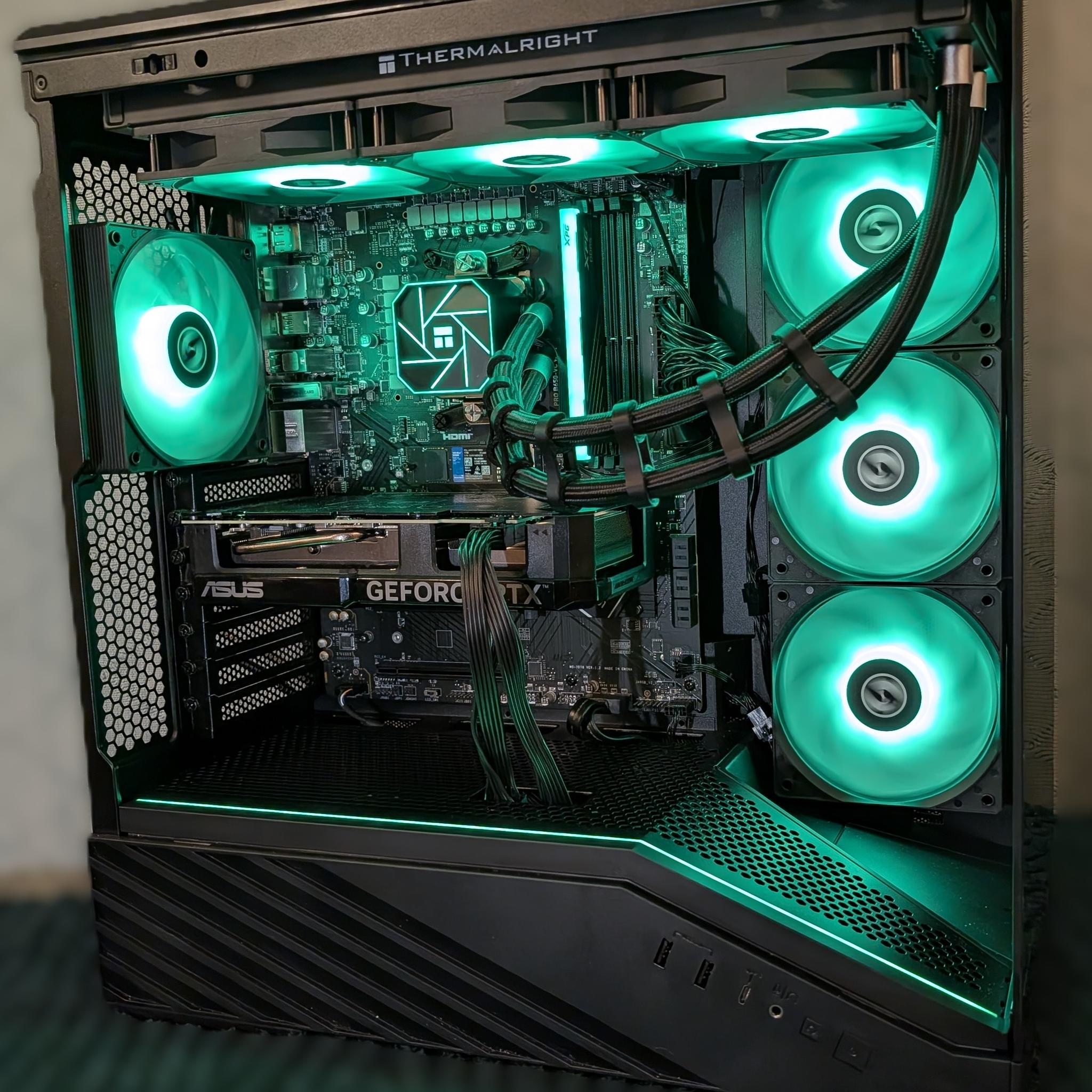 RTX 4070 Custom Gaming PC Build