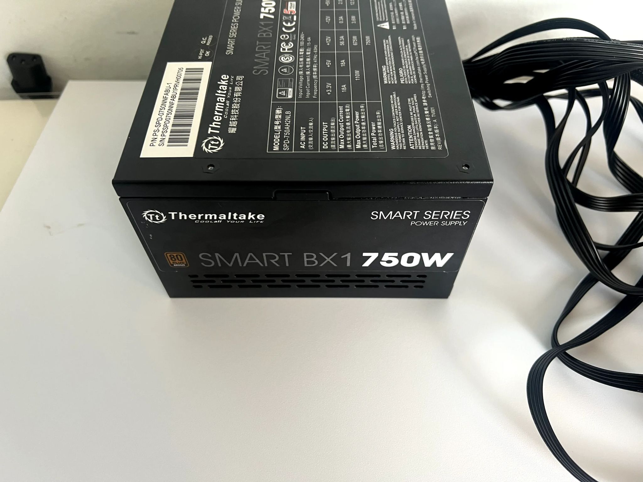 Thermaltake Smart BX1 750W 80+ Bronze Certified PSU