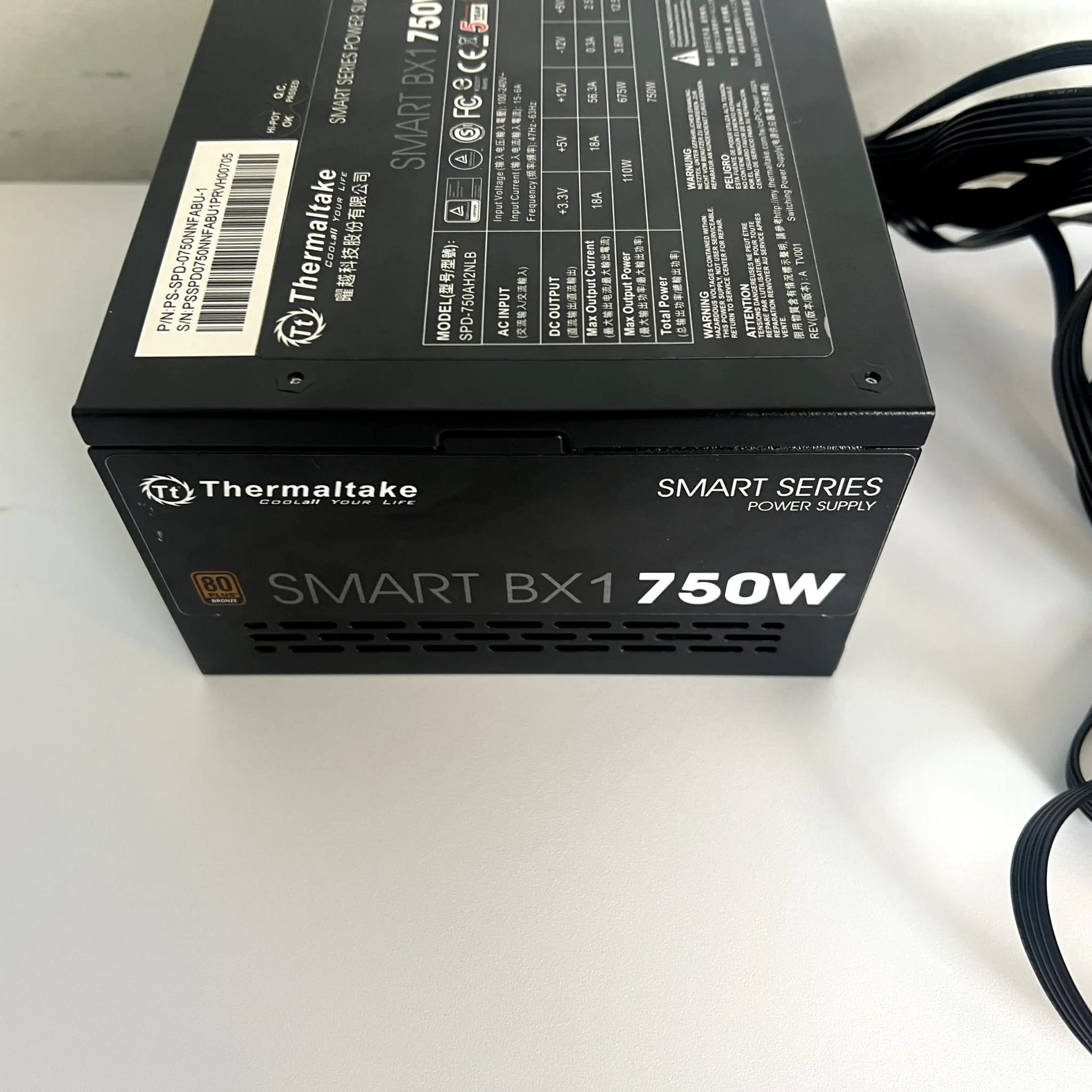 Thermaltake Smart BX1 750W 80+ Bronze Certified PSU
