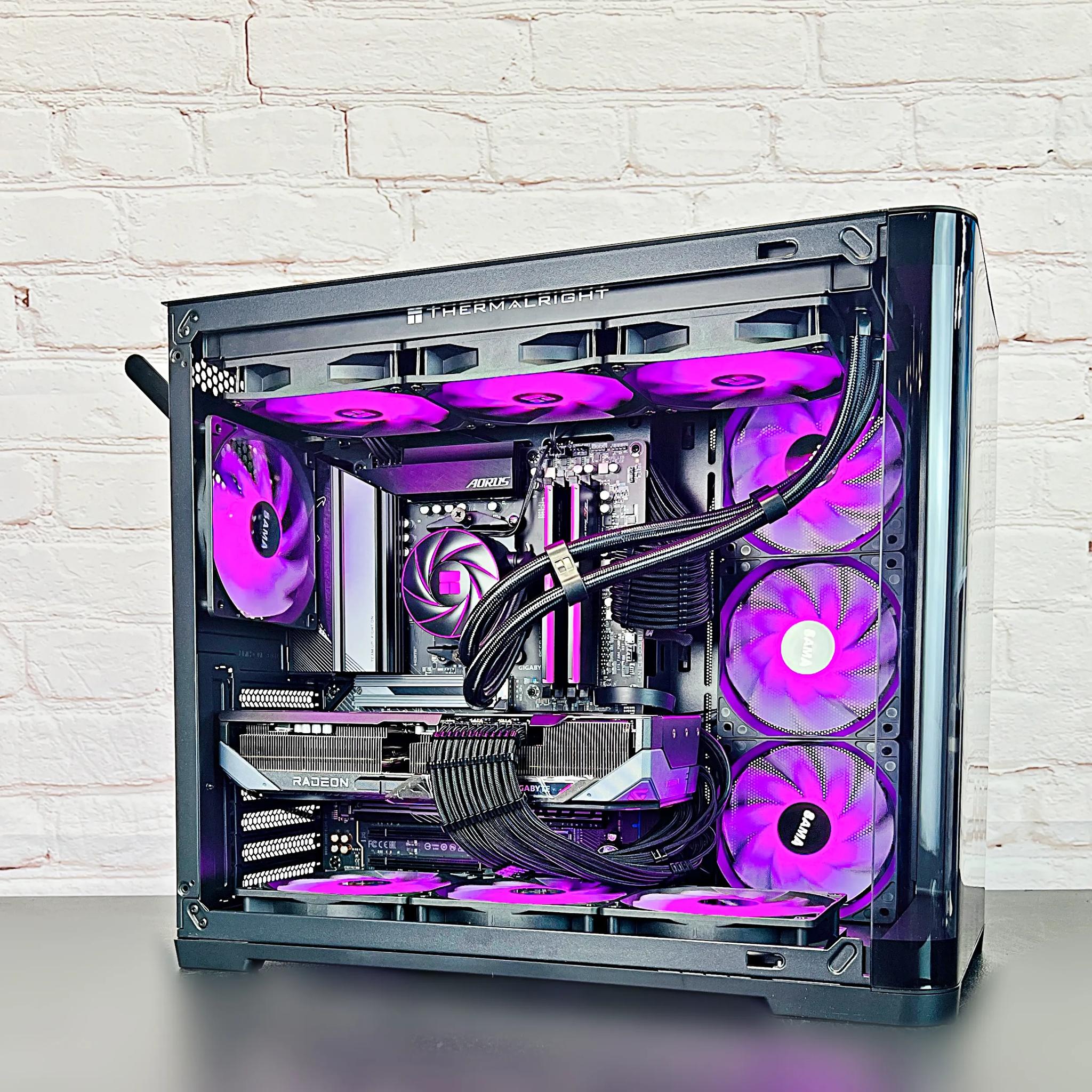 RX 9070 XT Ryzen 7800X3D 32GB DDR5 2TB M.2 Win 11 Pro Gaming PC