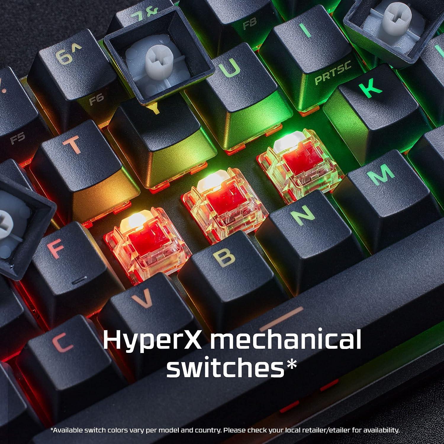 HyperX Alloy Origins 65 Mechanical Keyboard - Red Linear - NEW
