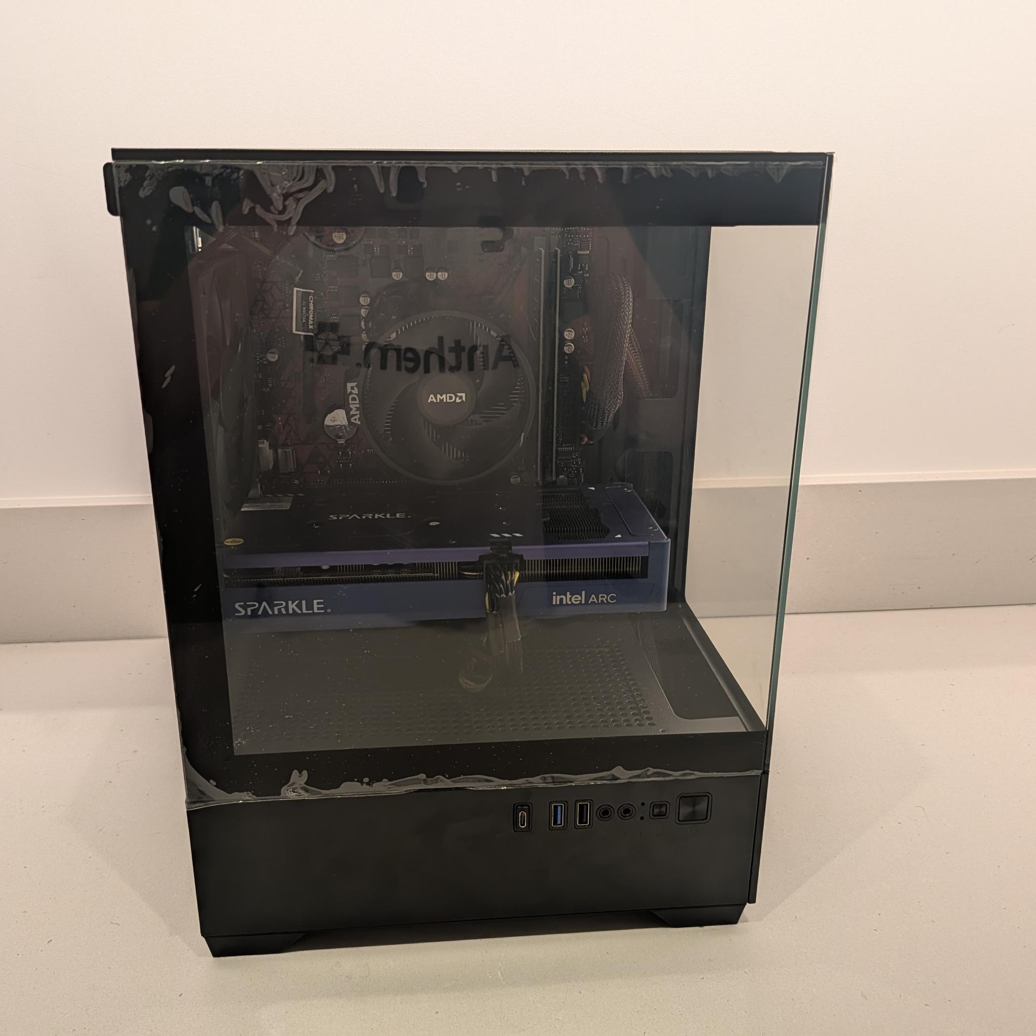 1080p College Hunk - Intel Arc B570, Ryzen 5 5600, 32 GB RAM, 2 TB NVME