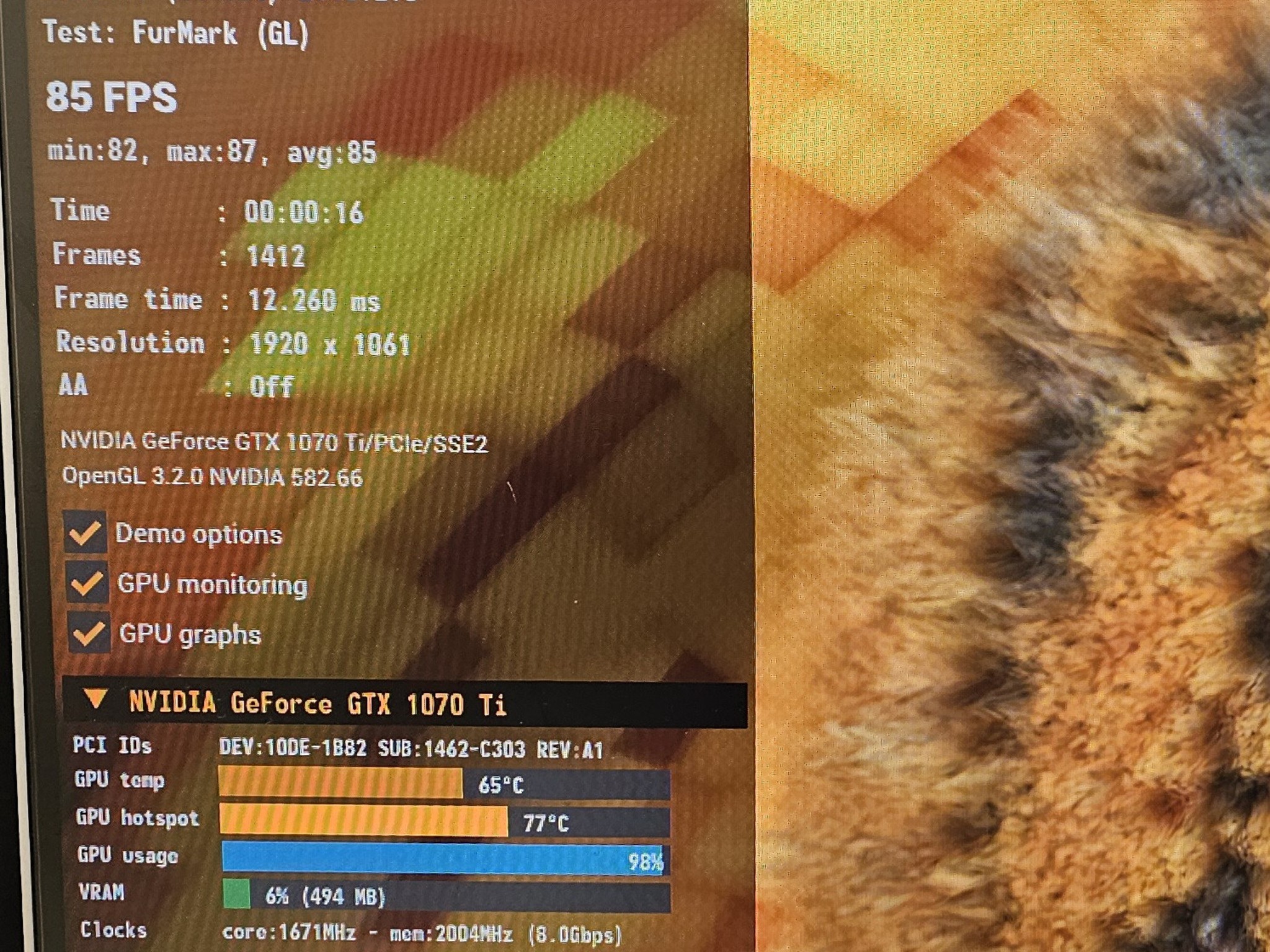 GTX 1070 Ti MSI 8GB