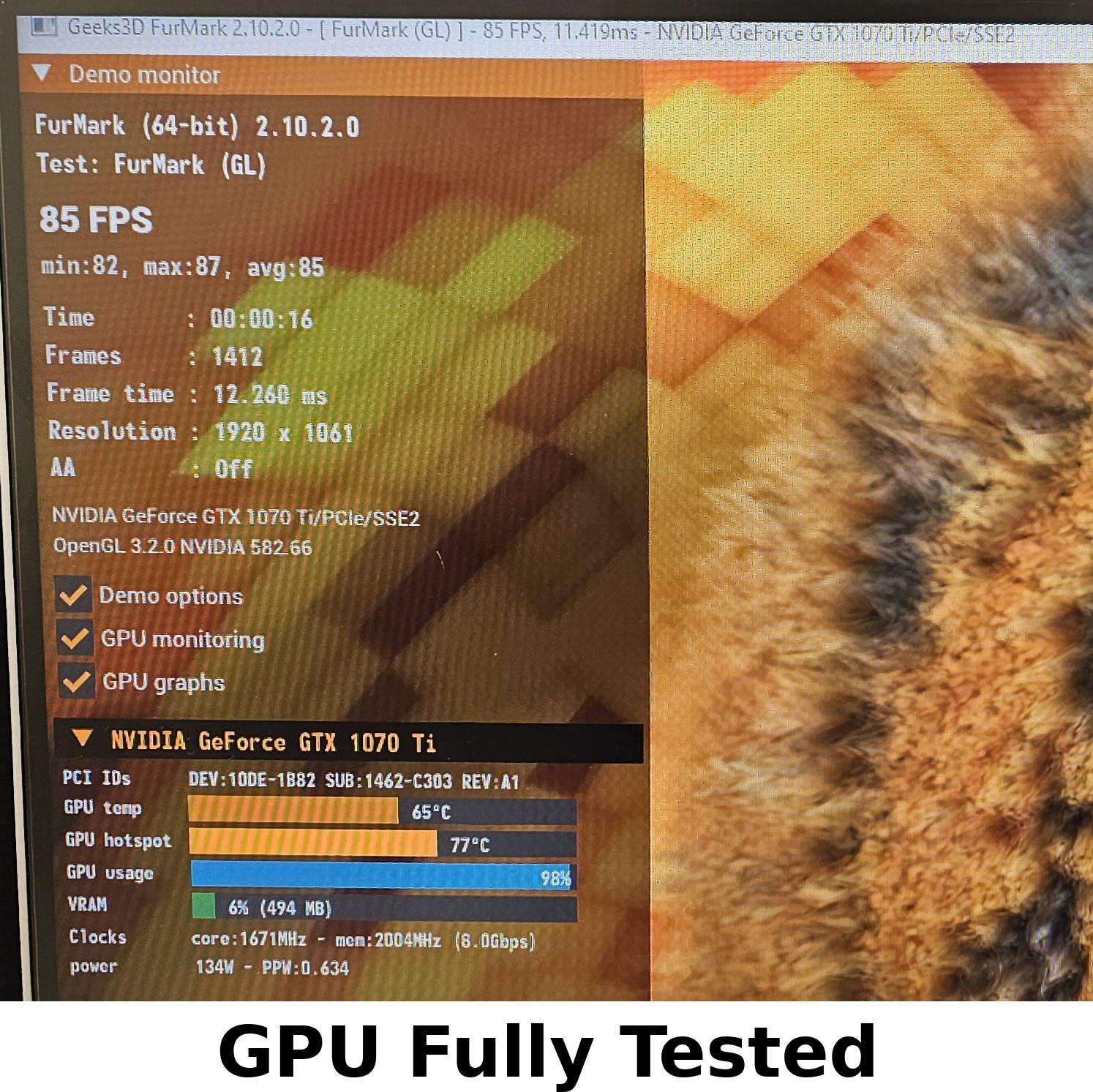 GTX 1070 Ti MSI 8GB