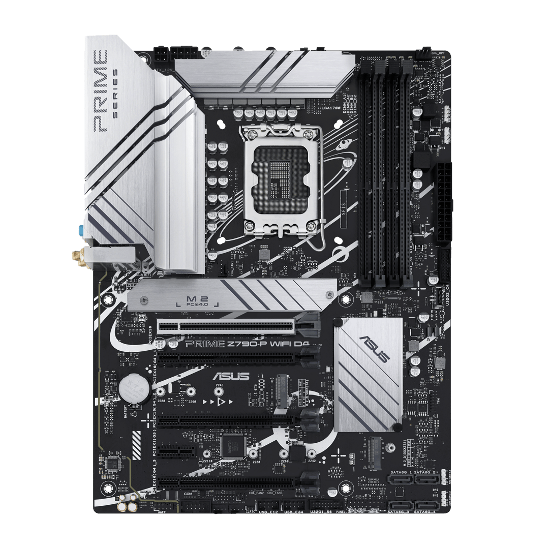 ASUS PRIME Z790-P WIFI D4 Intel LGA 1700 Z790 ATX M.2 Desktop Motherboard A