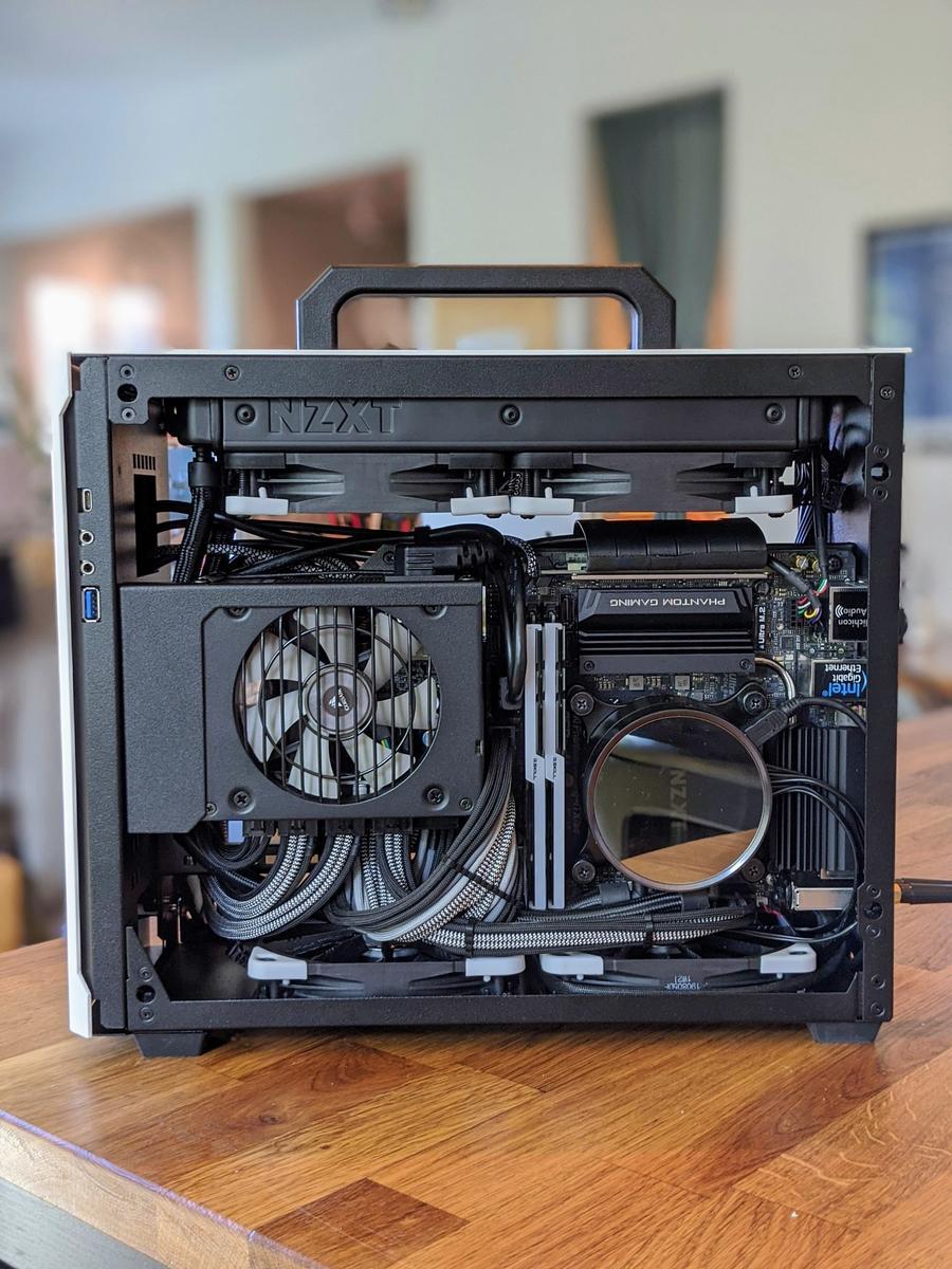 SFF Gaming PC — i9-9900KF + RTX 2080 Ti in Sliger SM570