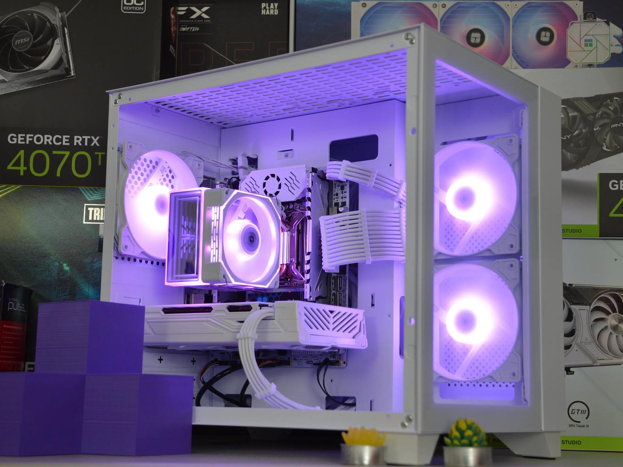 ⚪⚪| RX 580 8GB | INTEL XEON E5 2670 V3 | 16GB RAM | 1TB SSD | Ice Frost |