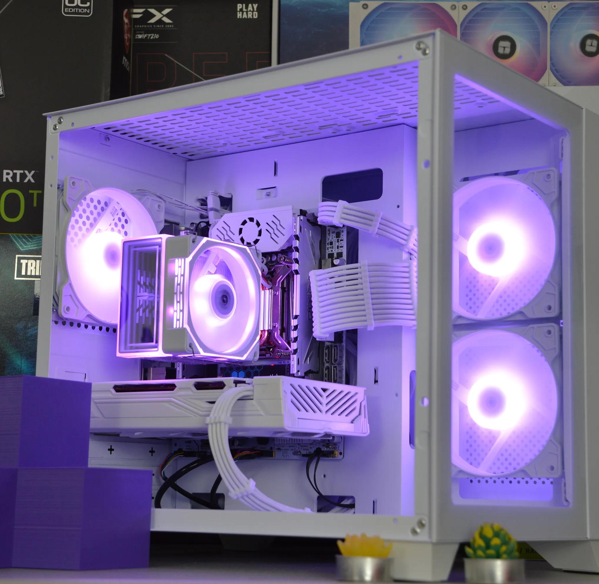 ⚪⚪| RX 580 8GB | INTEL XEON E5 2670 V3 | 16GB RAM | 1TB SSD | Ice Frost |